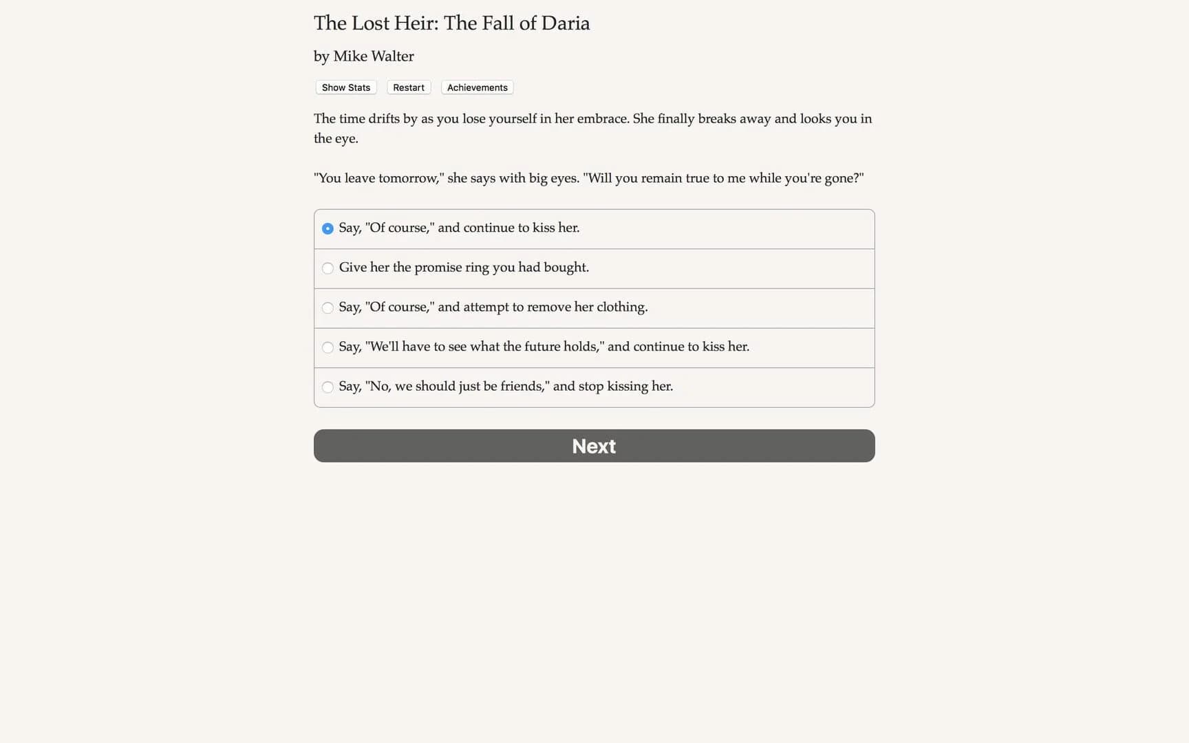 The Lost Heir: The Fall of Daria screenshot 4