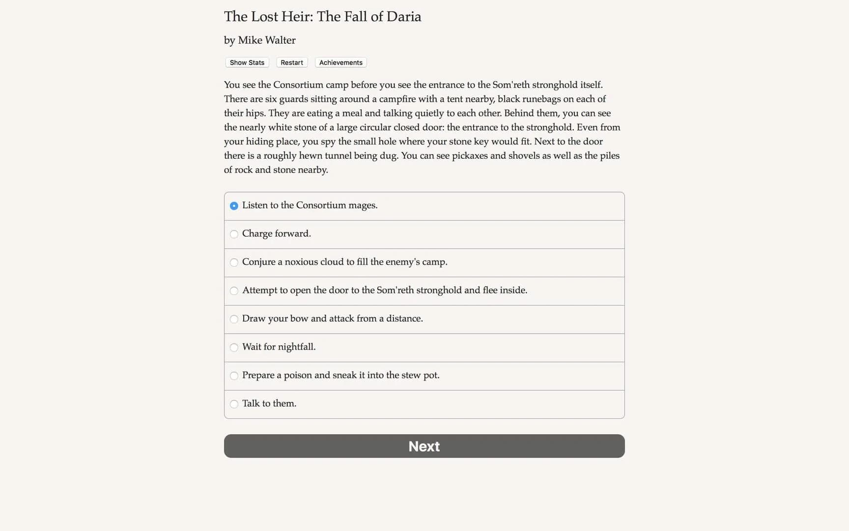 The Lost Heir: The Fall of Daria screenshot 2