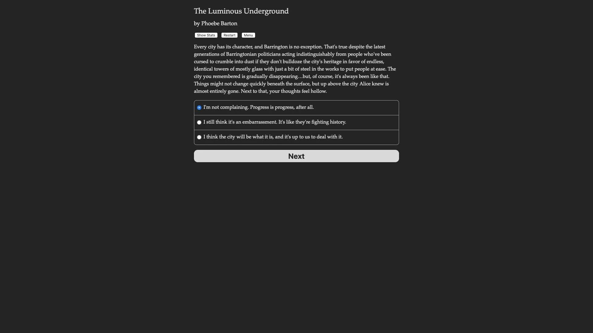 The Luminous Underground screenshot 3