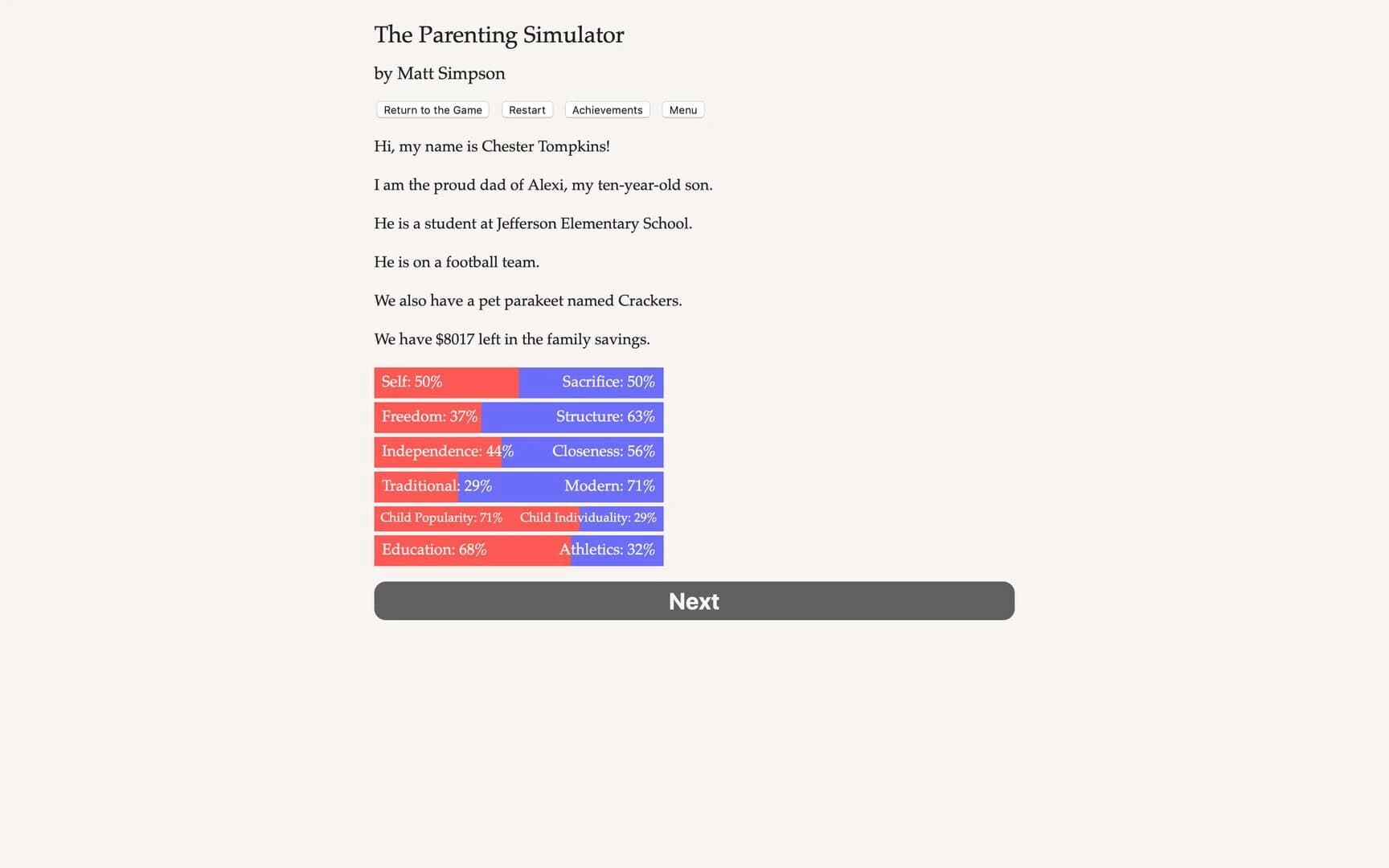 The Parenting Simulator screenshot 4