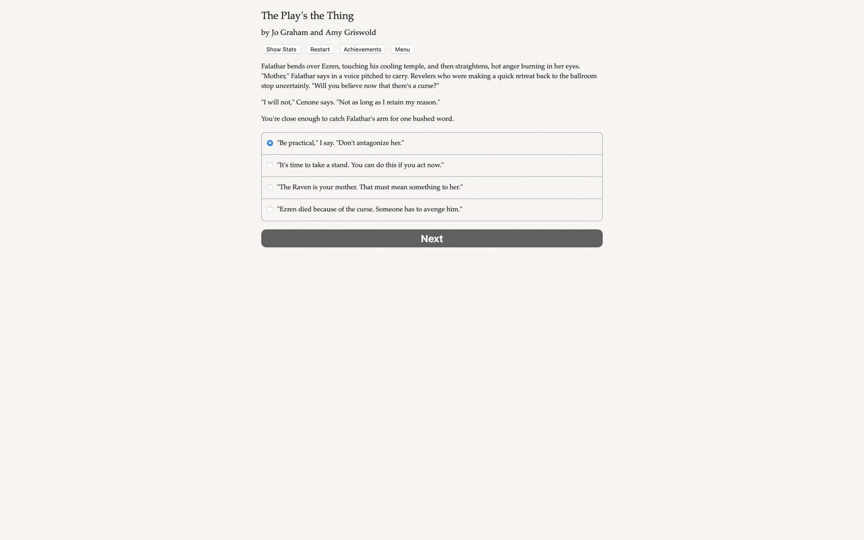 The Play's the Thing screenshot 5