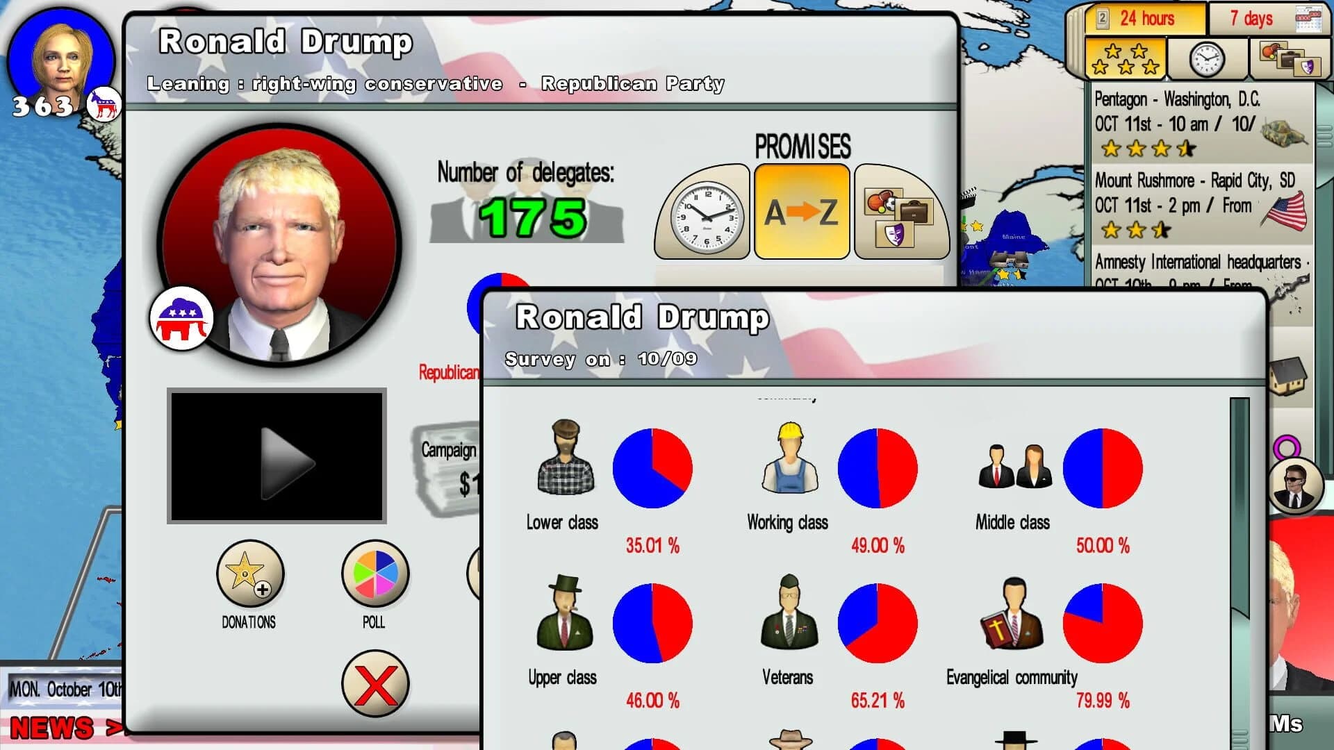 The Race for the White House 2016 screenshot 2