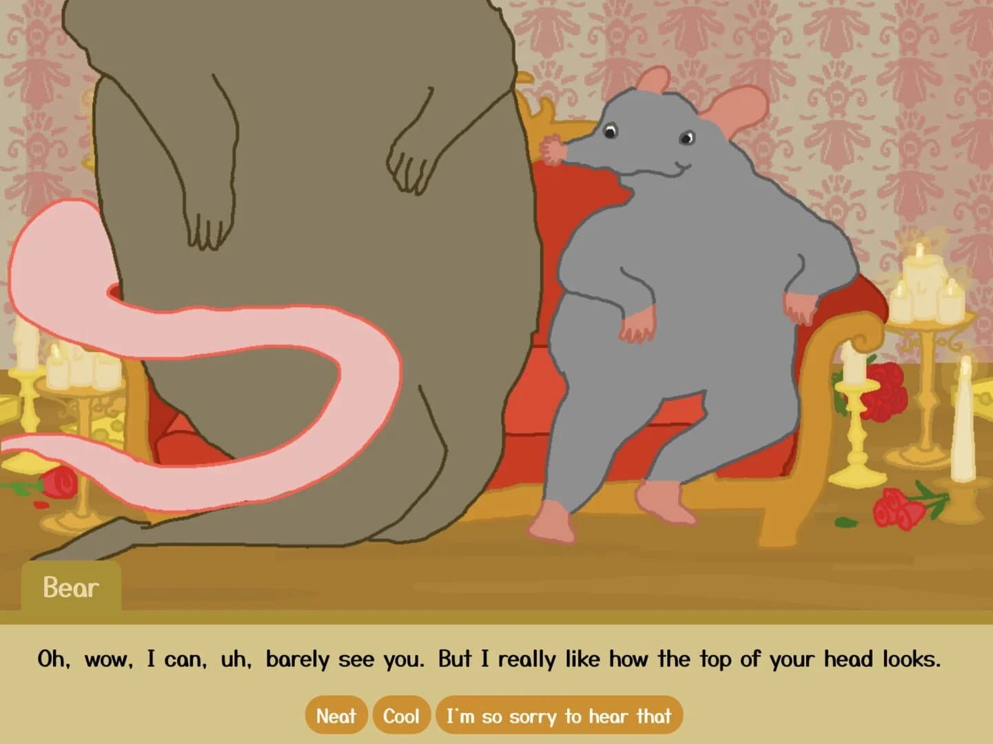 The Ratchelor: A Rat Dating Sim screenshot 2