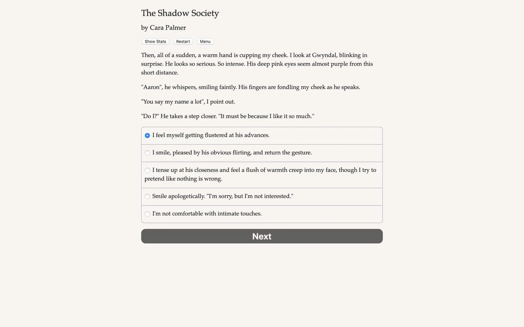 The Shadow Society screenshot 1