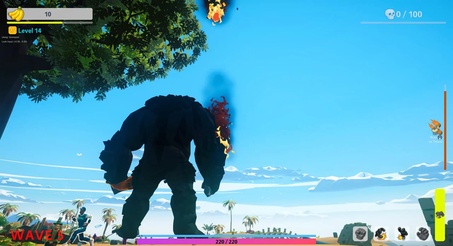 The Showdown: Gorilla vs 100 screenshot 8