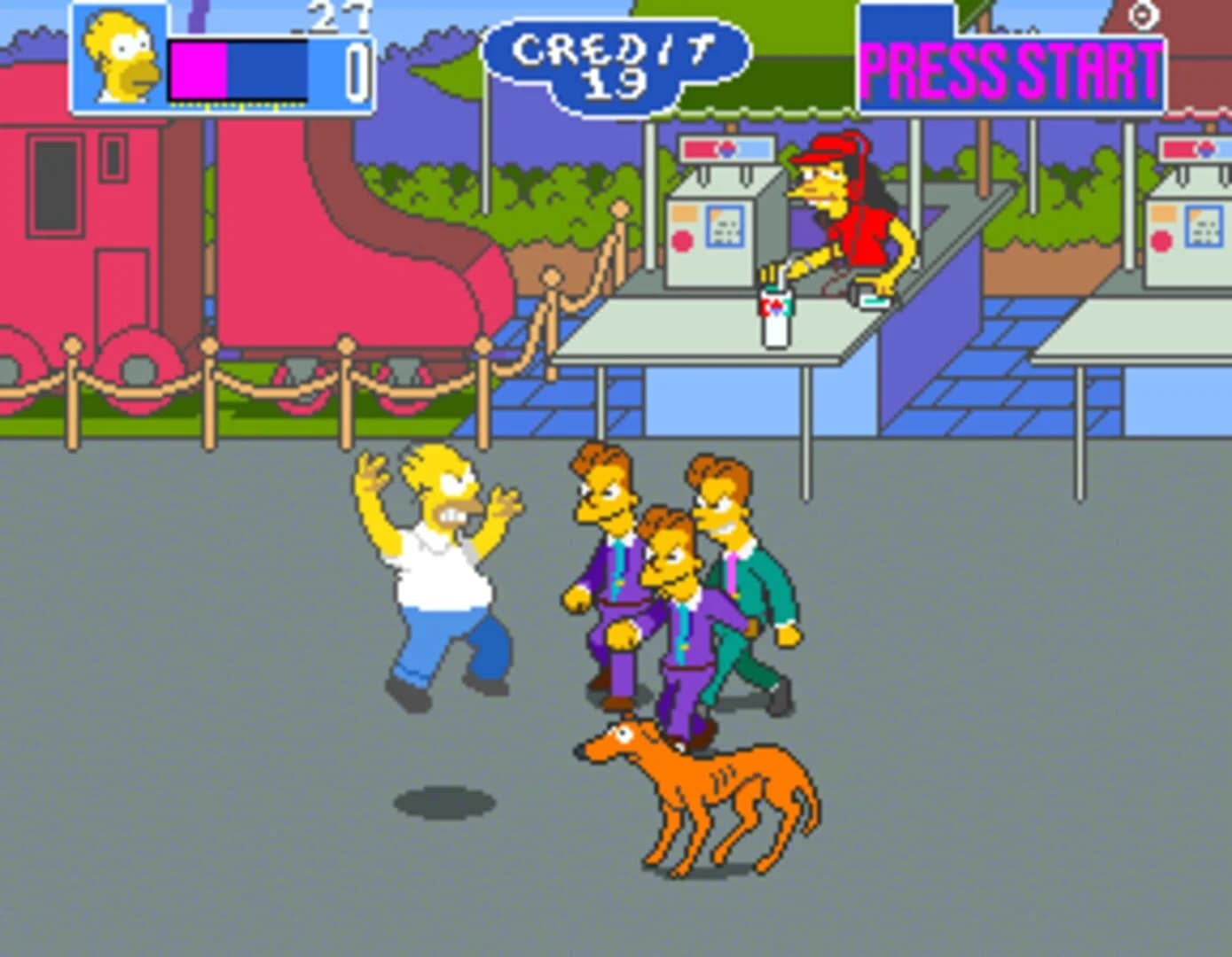 The Simpsons Arcade Game screenshot 5