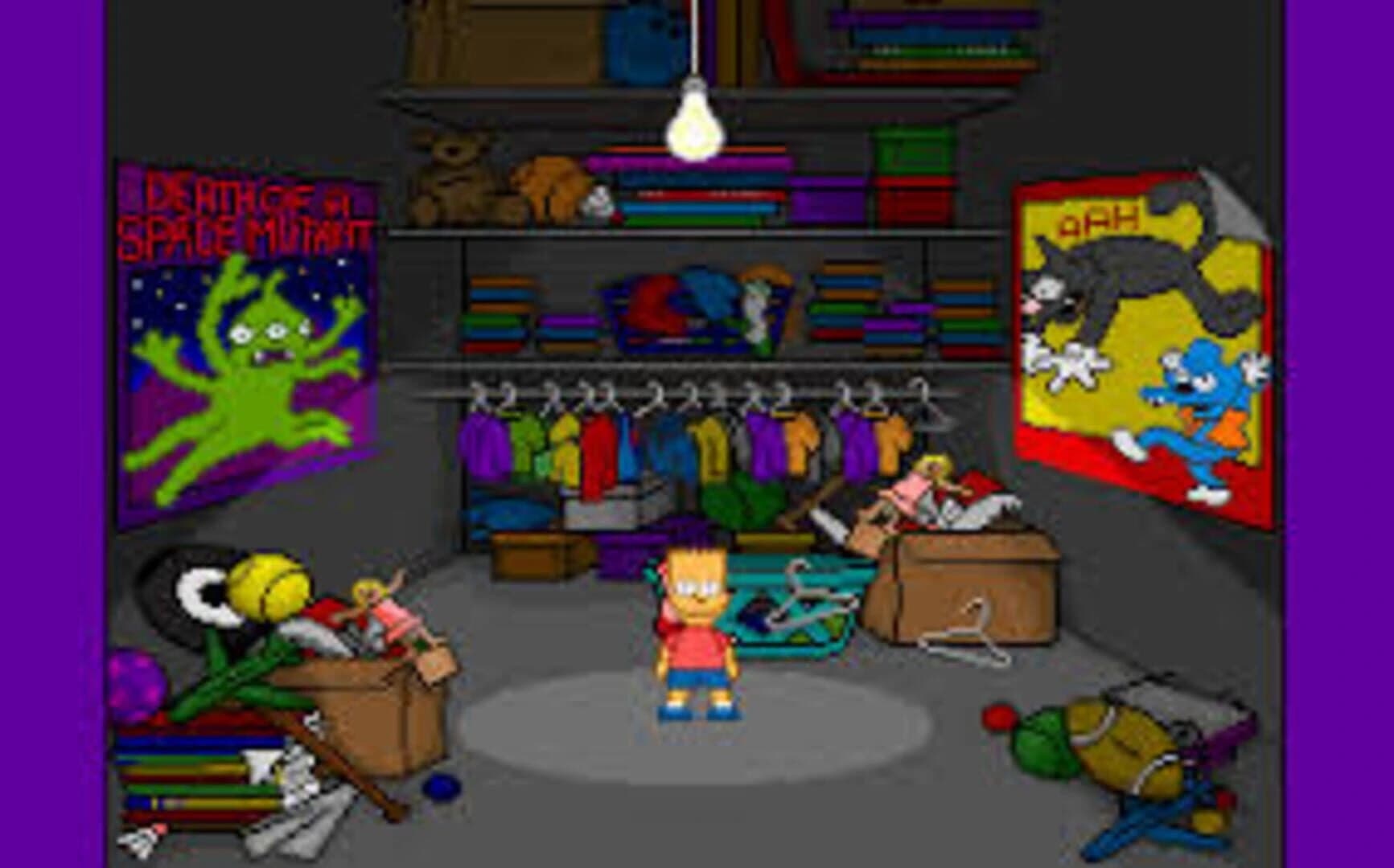 The Simpsons: Bart's House of Weirdness screenshot 17