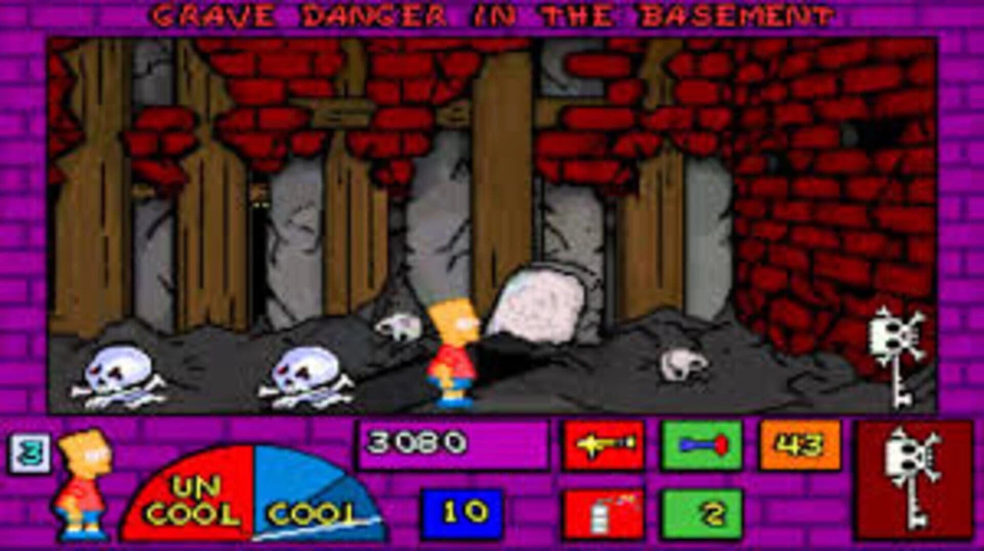 The Simpsons: Bart's House of Weirdness screenshot 26