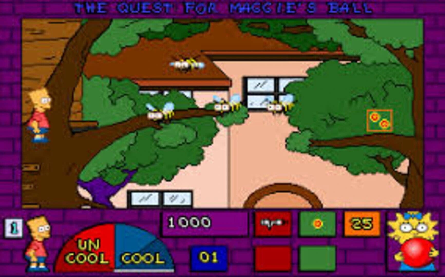 The Simpsons: Bart's House of Weirdness screenshot 15