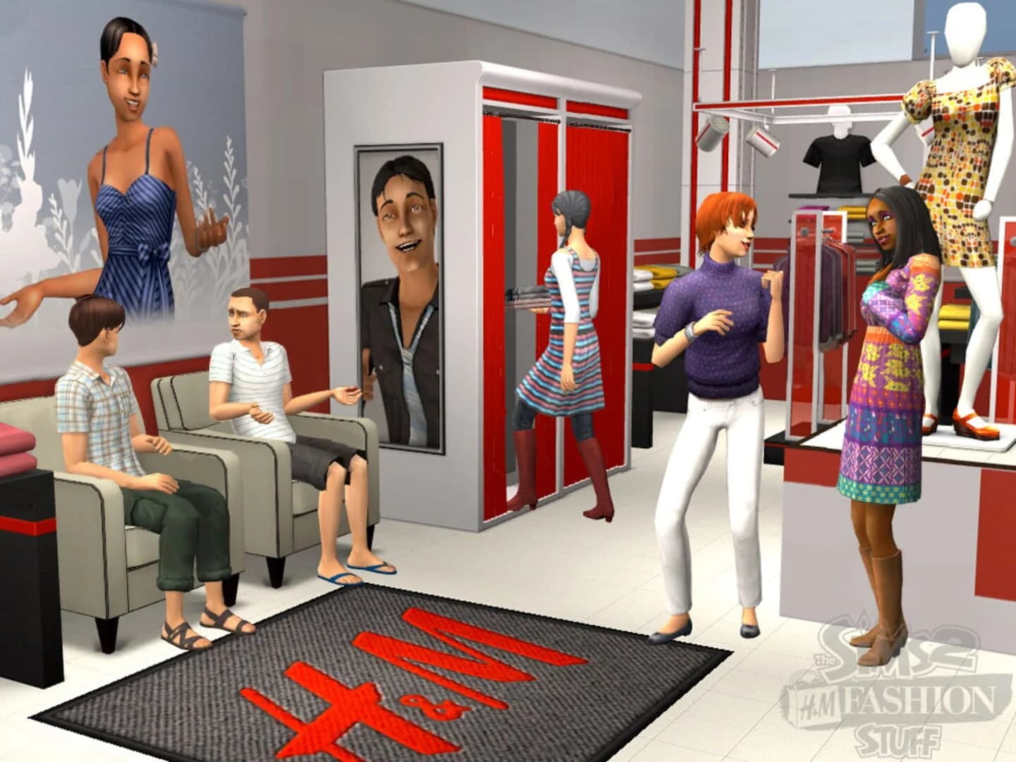 The Sims 2: H&M Fashion Stuff screenshot 1