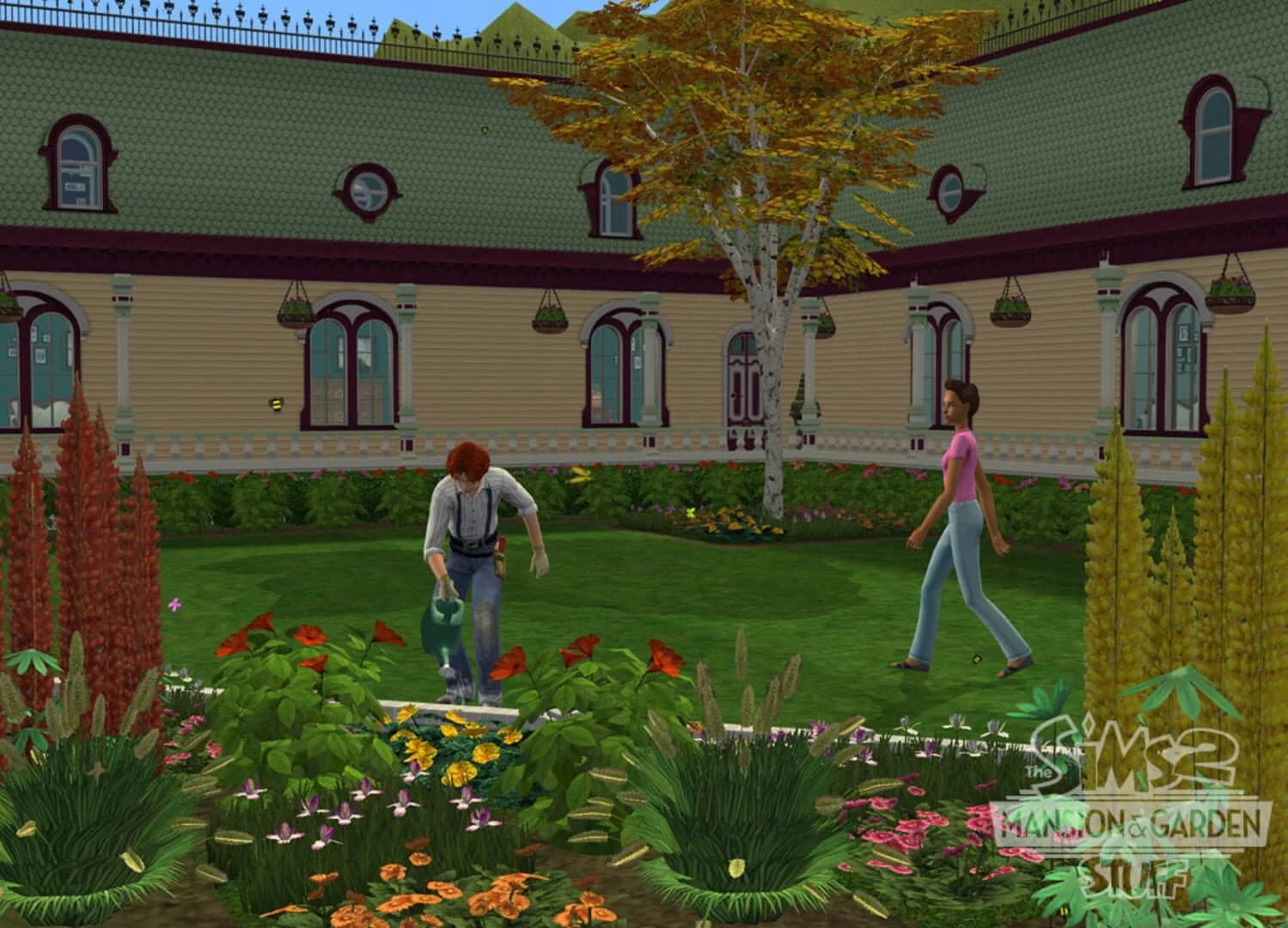 The Sims 2: Mansion & Garden Stuff screenshot 1