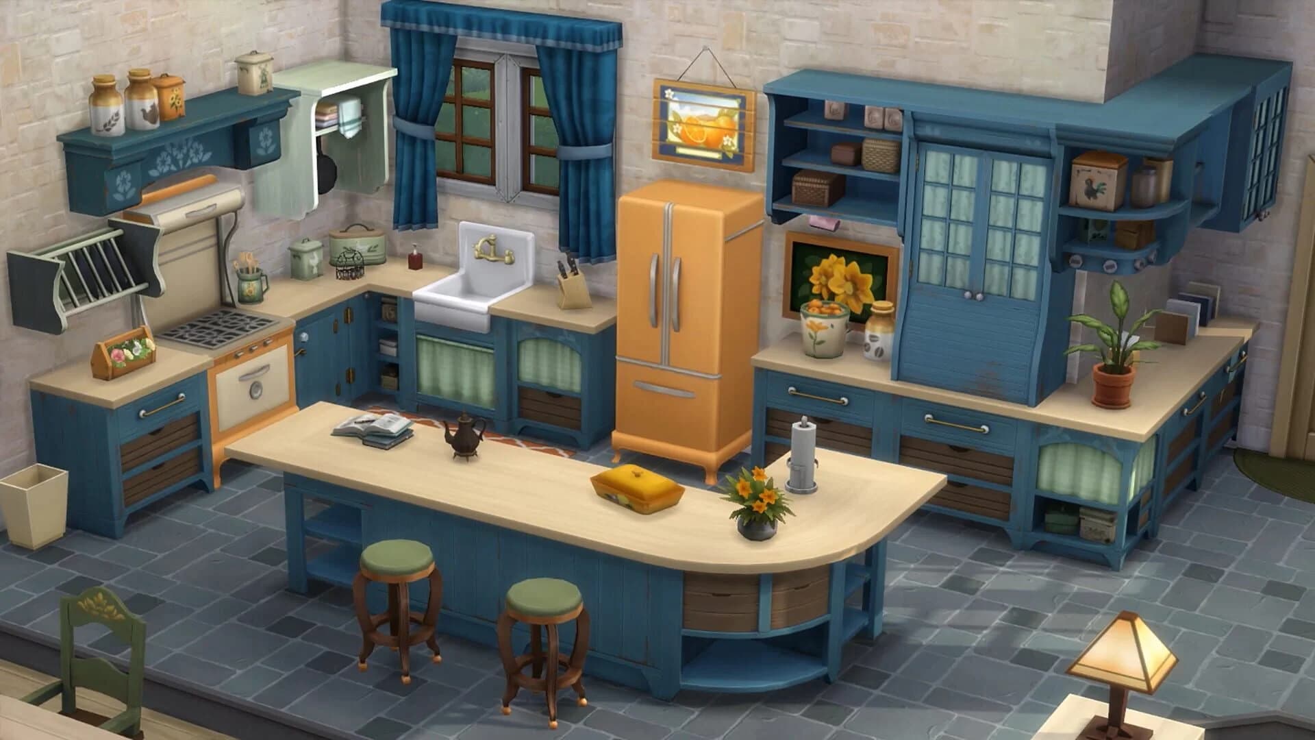 The Sims 4: Country Kitchen Kit screenshot 2