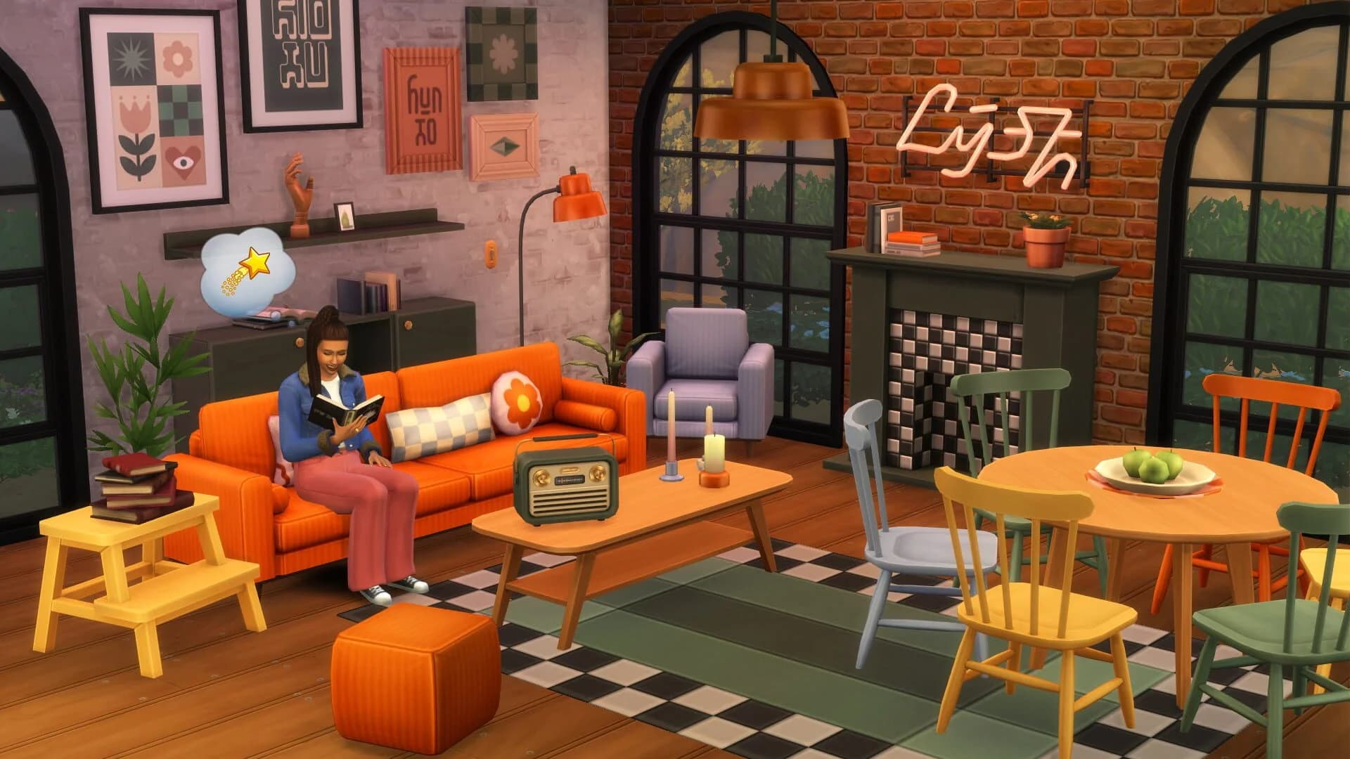 The Sims 4: Cozy Kitsch Kit screenshot 1