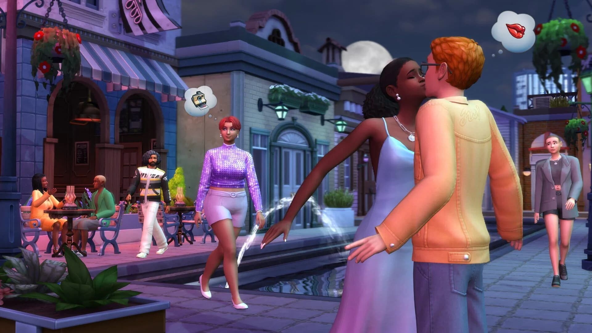 The Sims 4: Moonlight Chic Kit screenshot 1