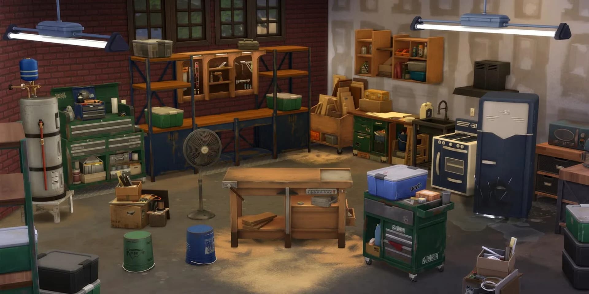 The Sims 4: Restoration Workshop Kit screenshot 1