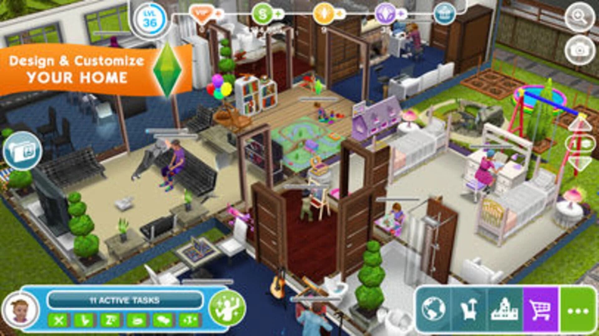 The Sims FreePlay screenshot 1