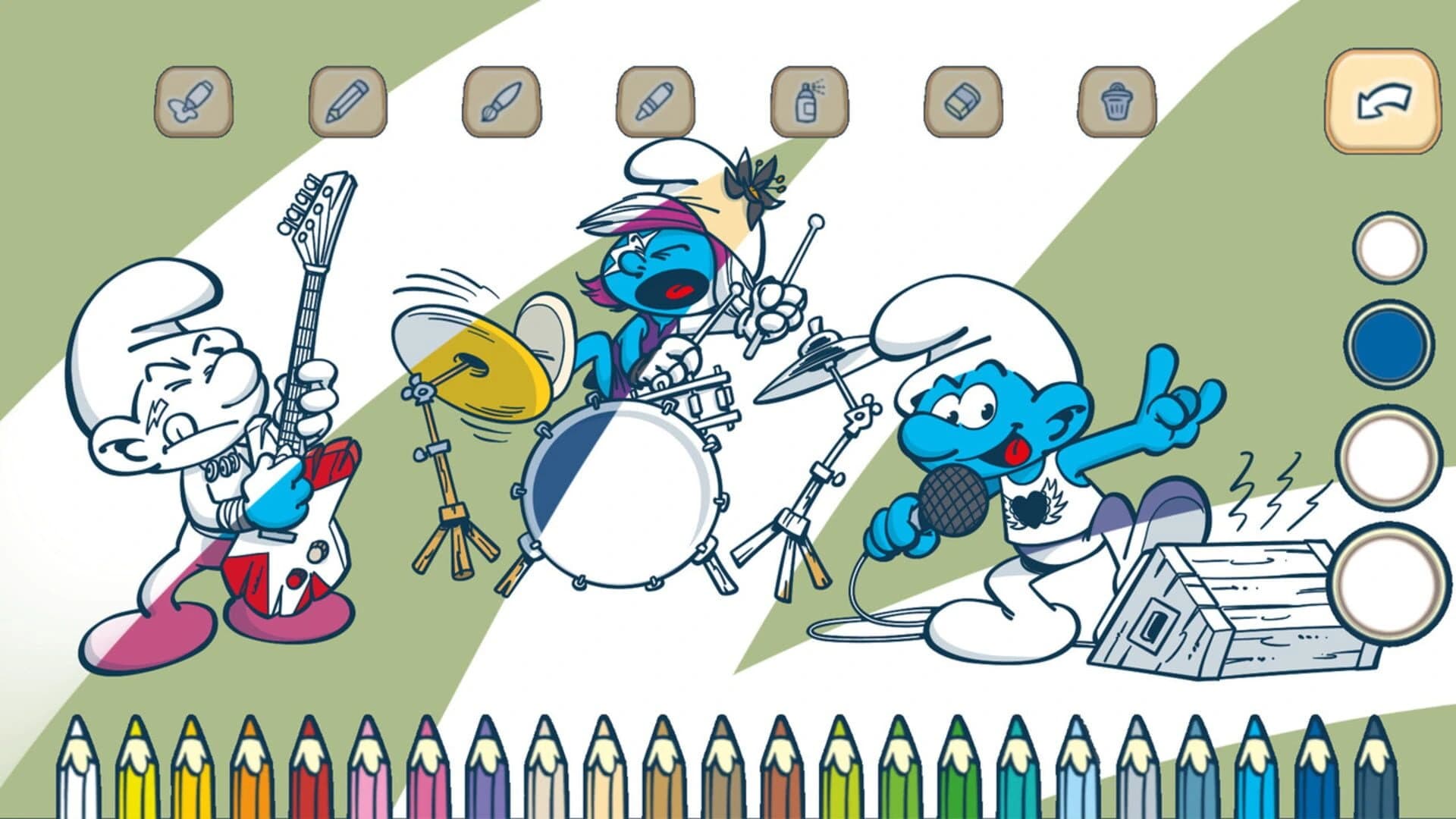 The Smurfs: Colorful Stories screenshot 1