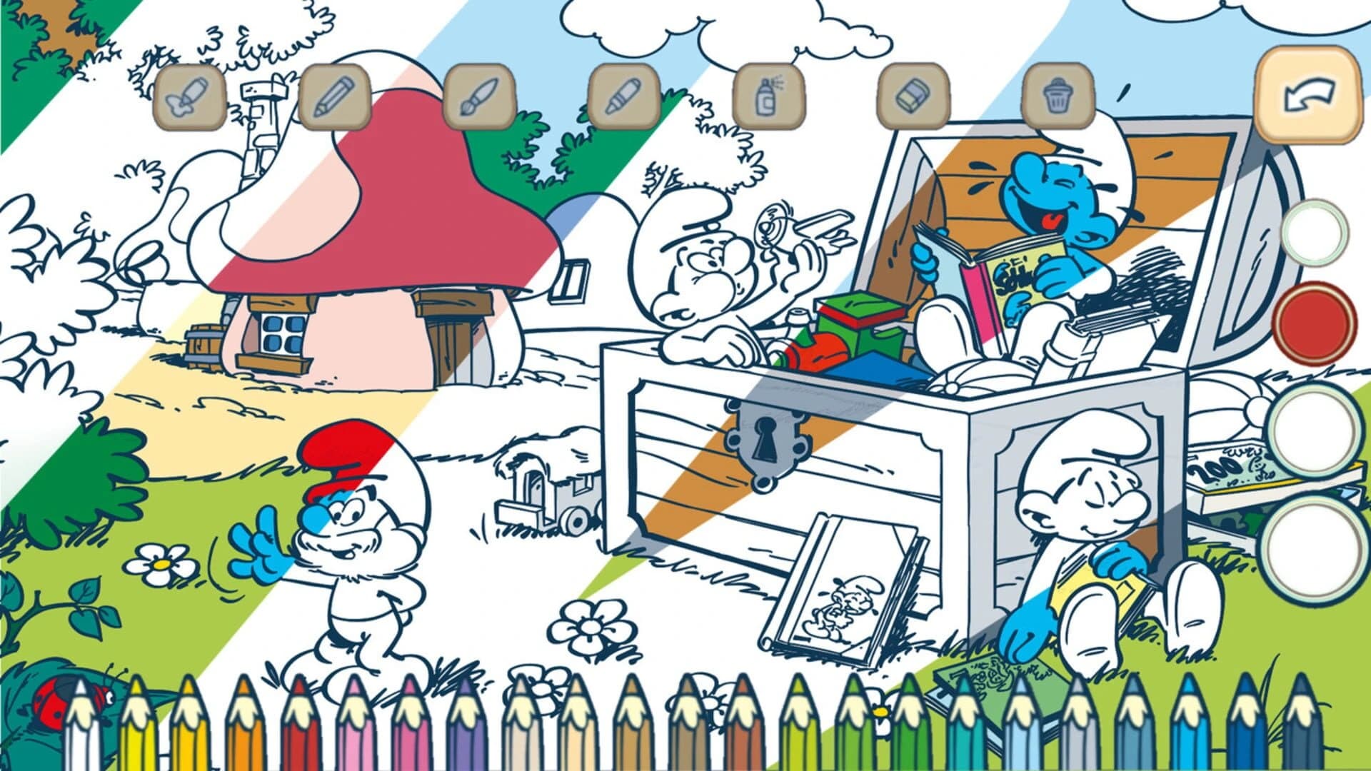 The Smurfs: Colorful Stories screenshot 3
