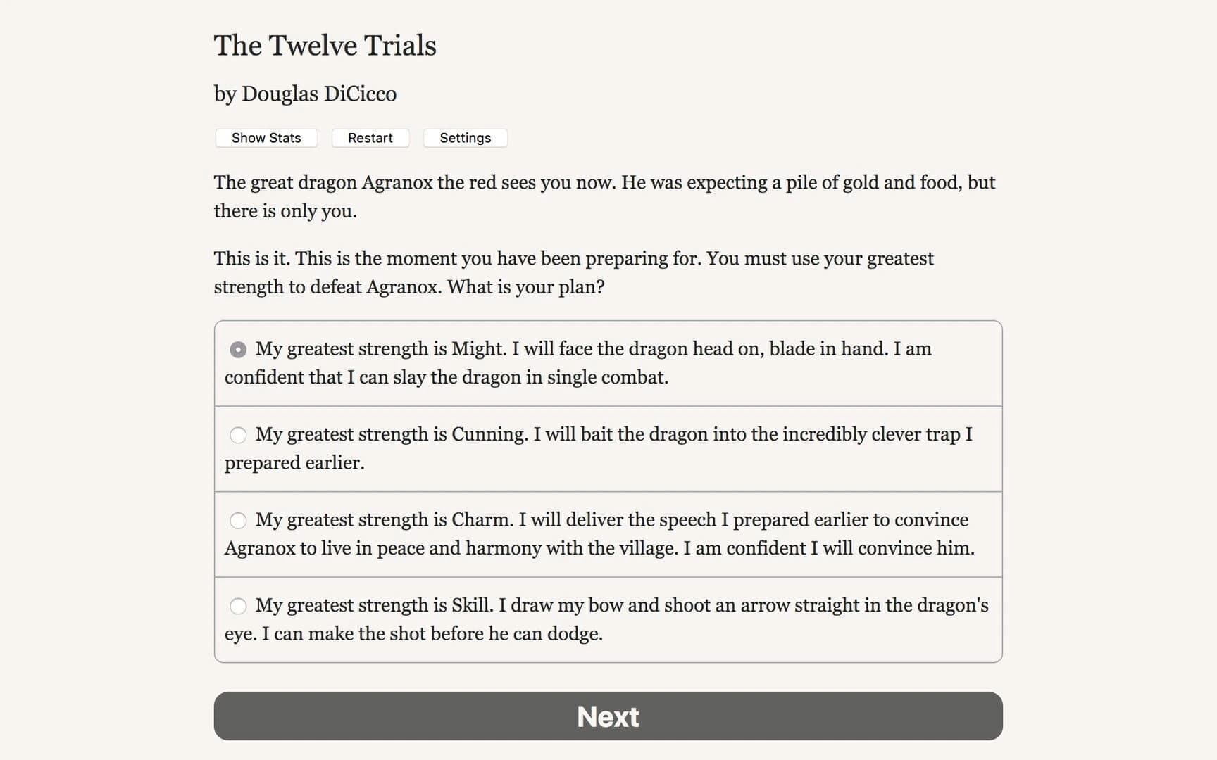 The Twelve Trials screenshot 1