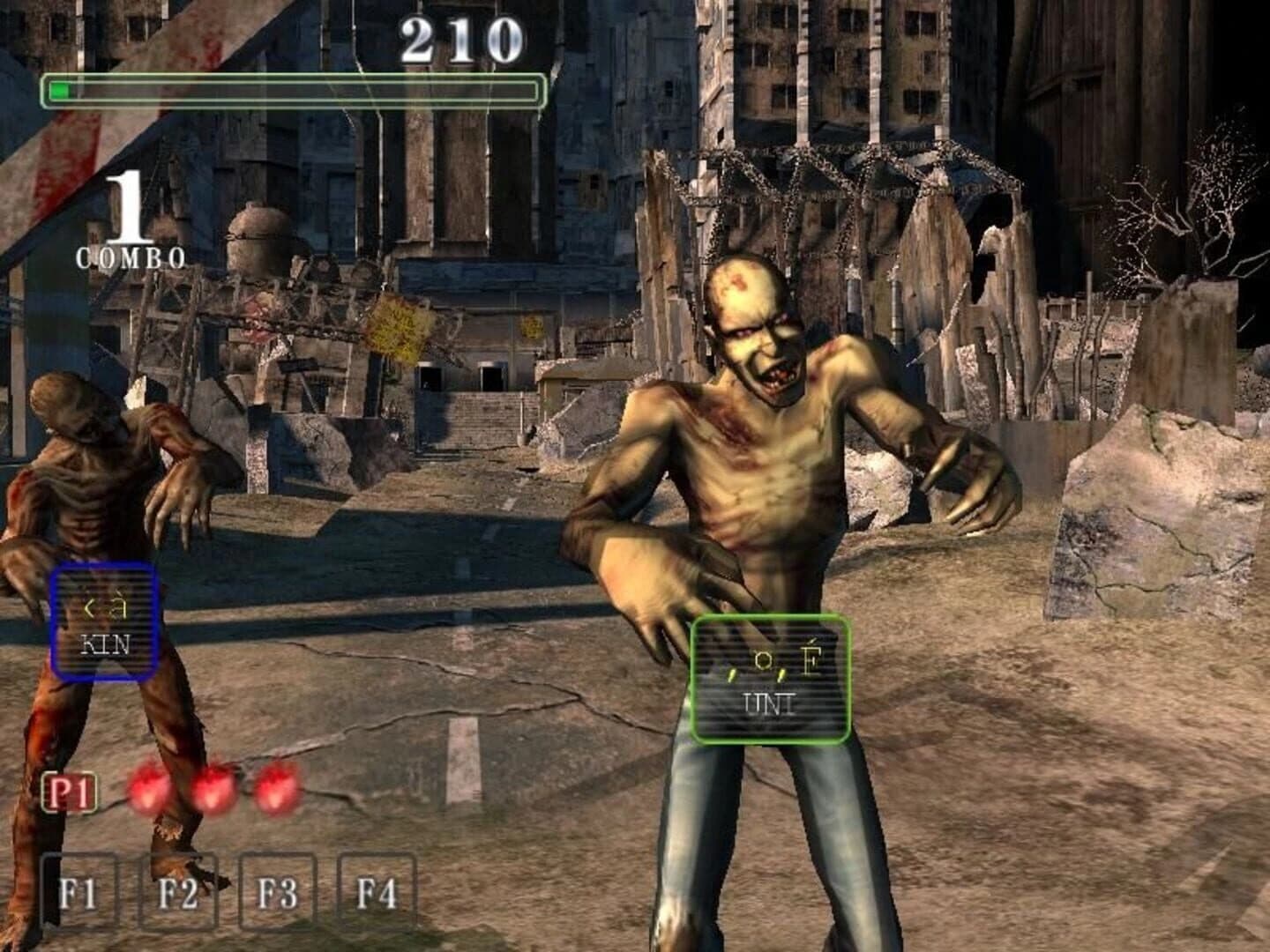 The Typing of the Dead 2 screenshot 3