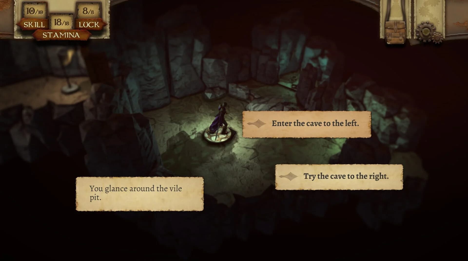 The Warlock of Firetop Mountain screenshot 3