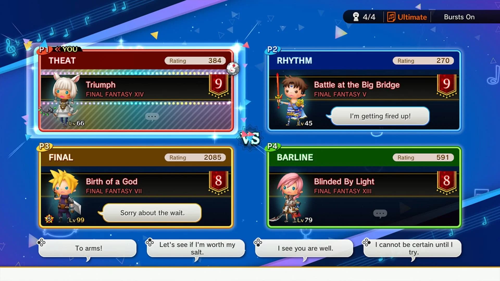 Theatrhythm Final Bar Line screenshot 5