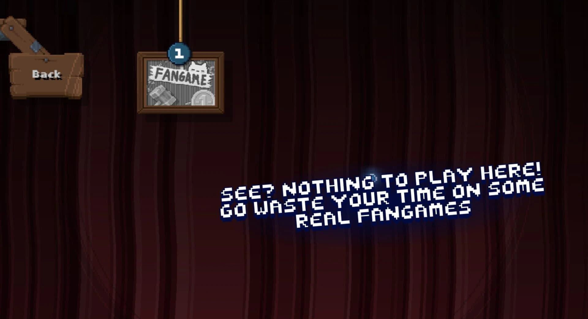 There Is No Fangame screenshot 1