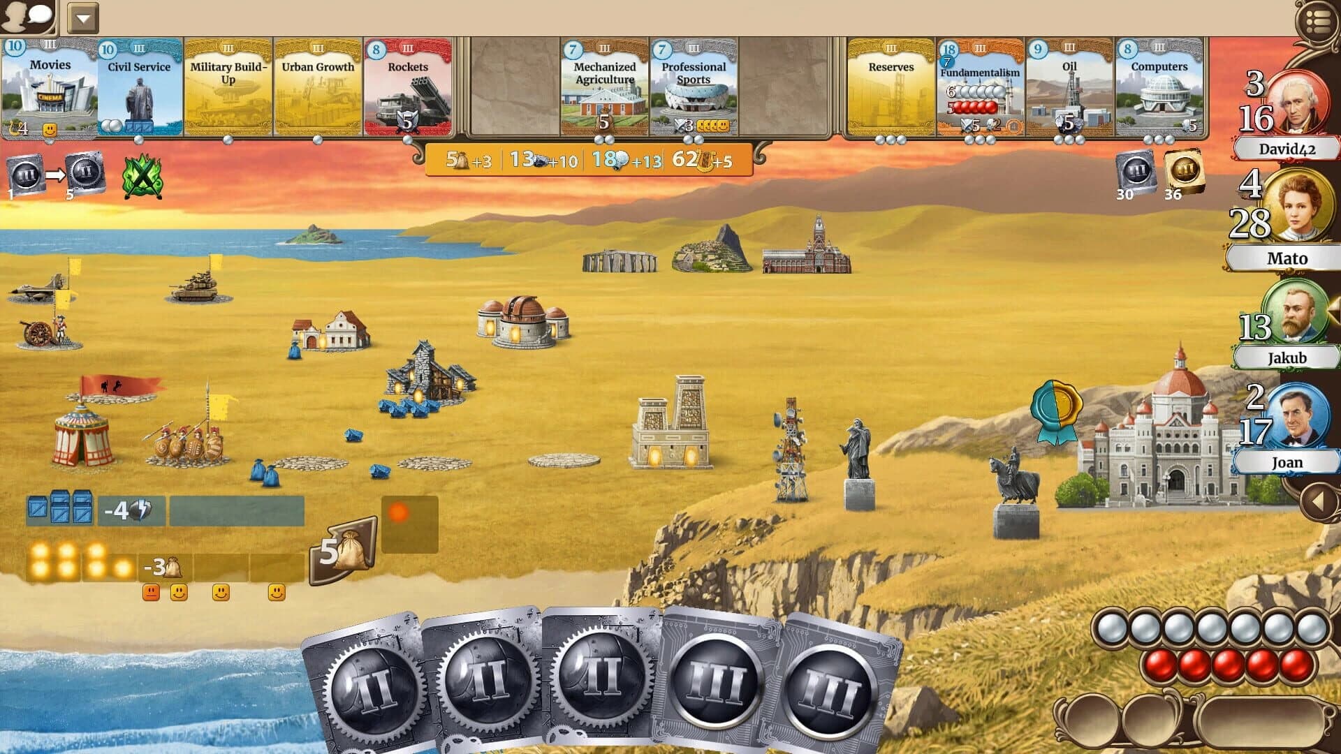 Through the Ages: New Leaders & Wonders screenshot 3