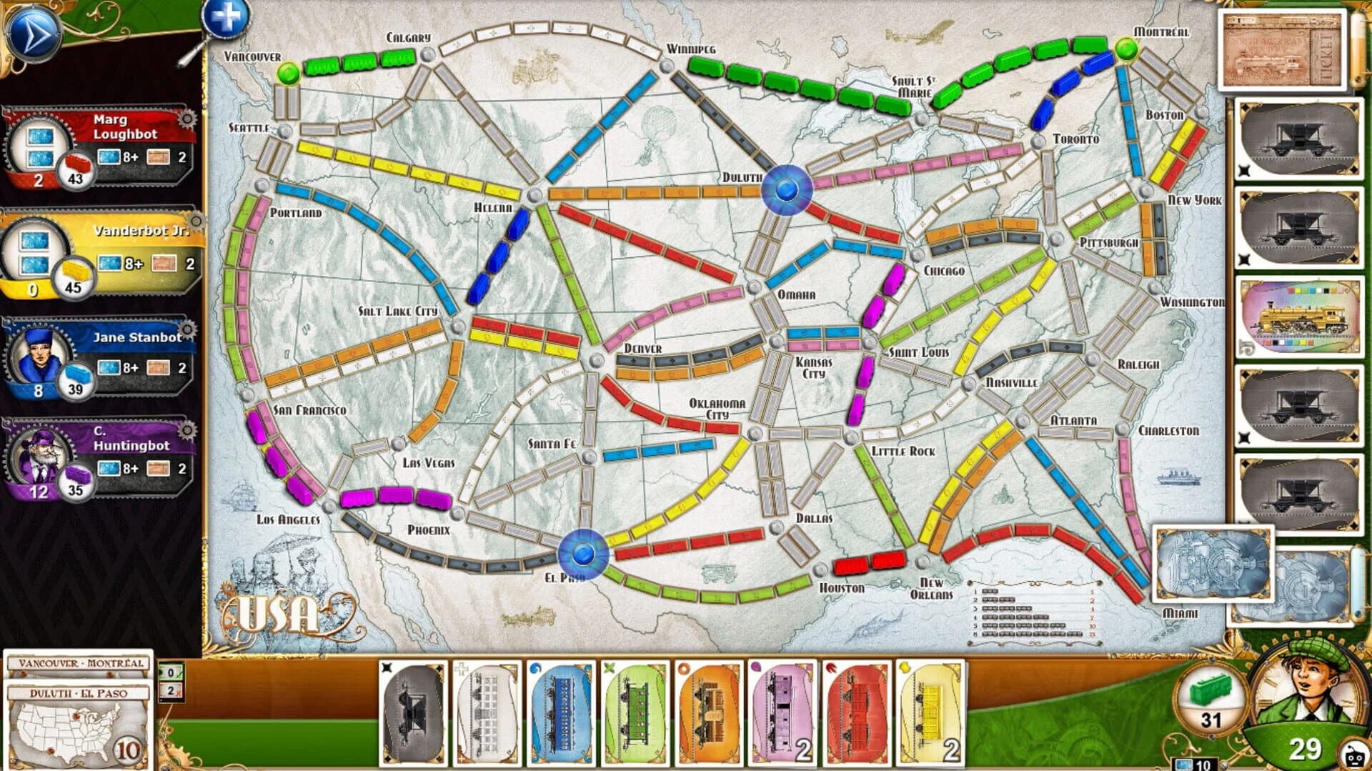 Ticket to Ride: Classic Edition screenshot 3