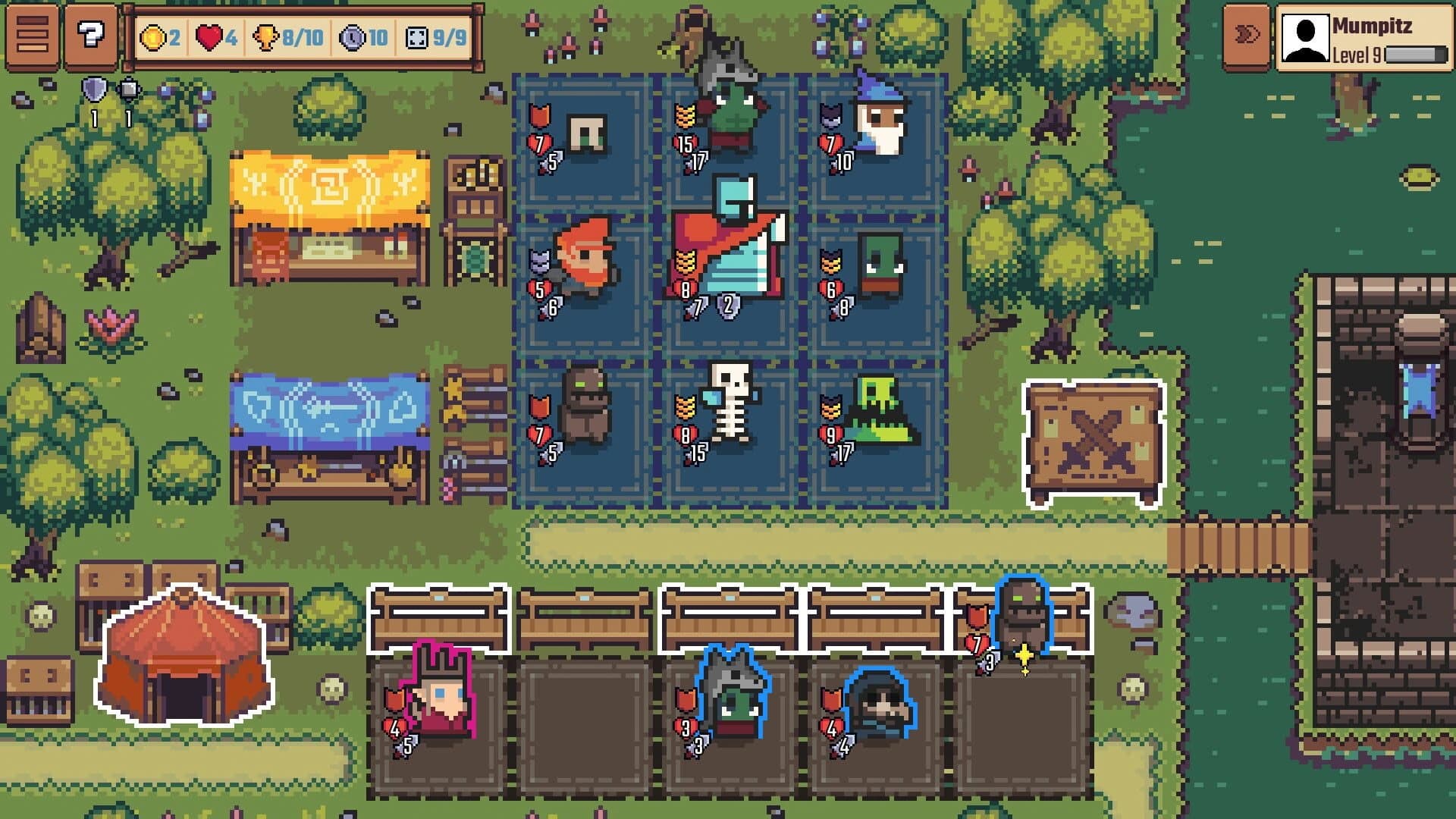 Tiny Auto Knights screenshot 2