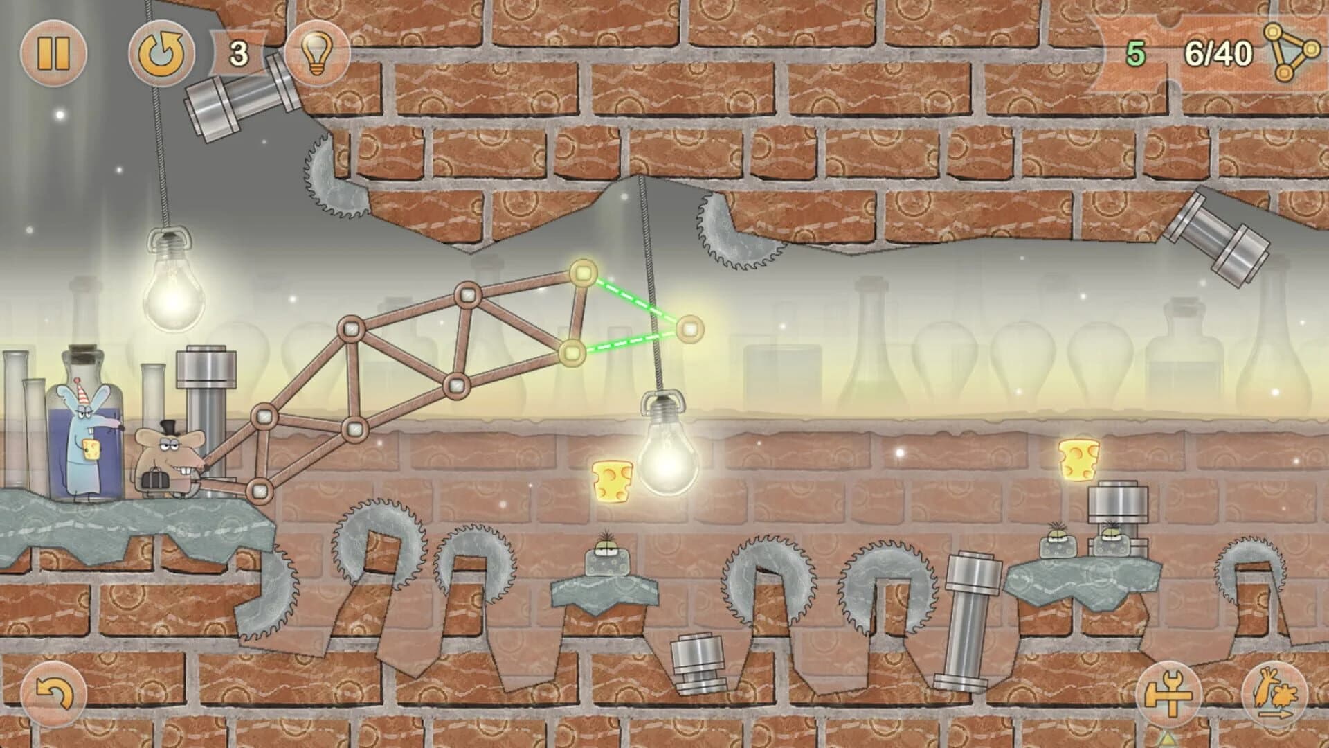 Tiny Bridge: Ratventure screenshot 4