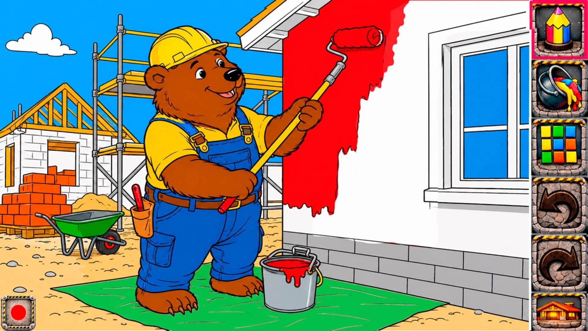 Tiny Builders Coloring Book for Kids screenshot 5