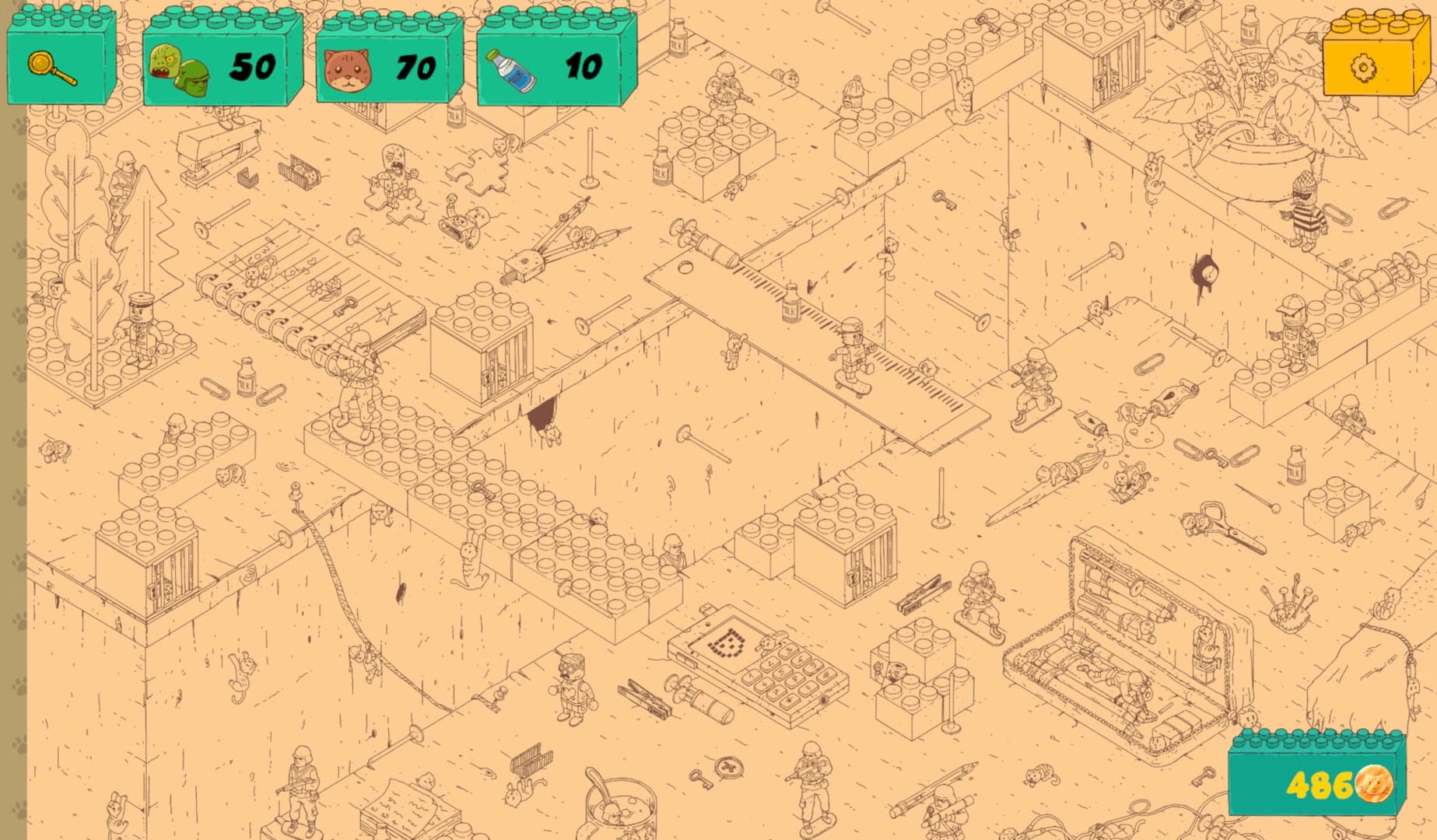 Tiny Cats vs. Toys screenshot 2