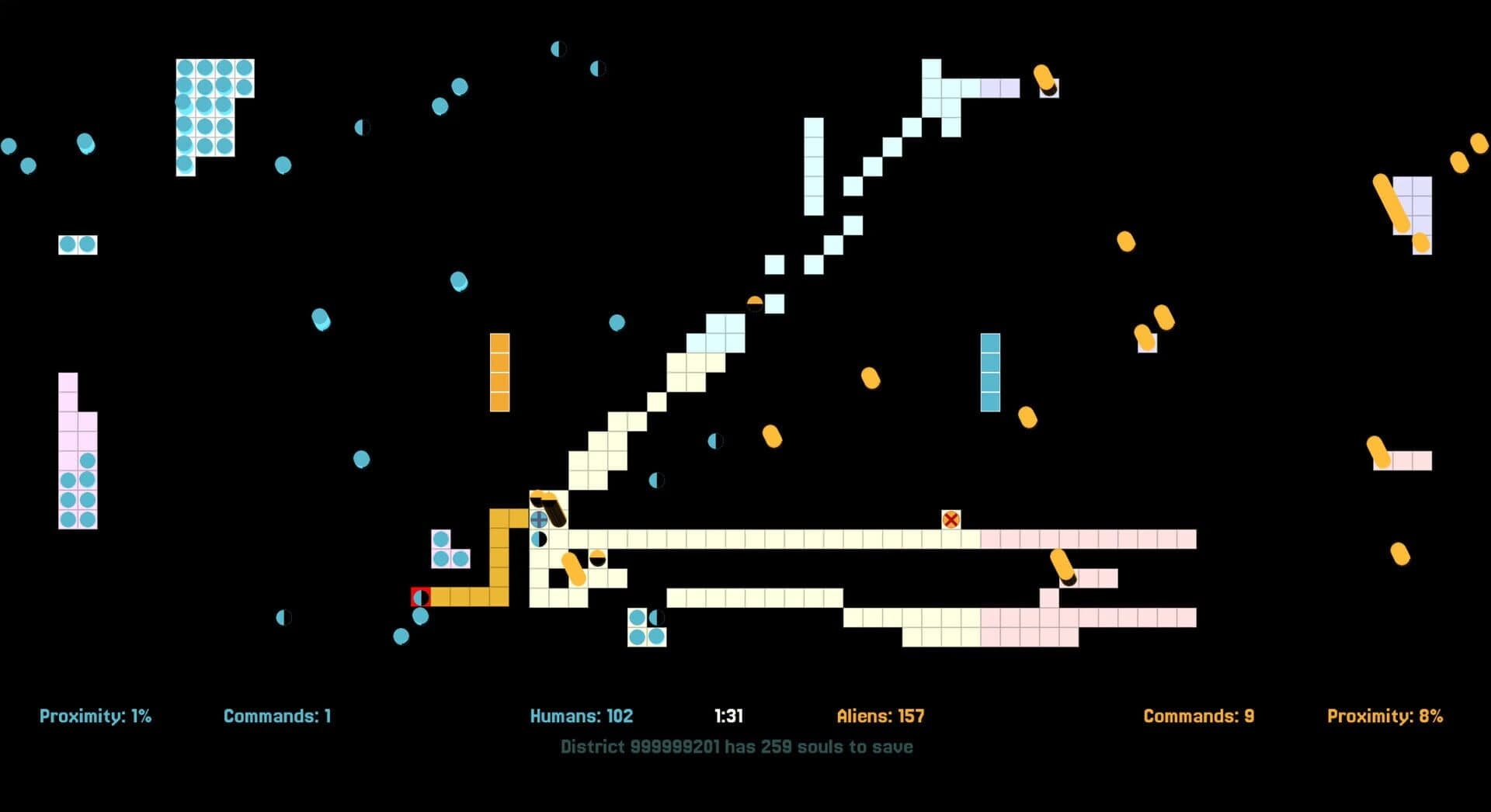 Tiny Pods Rescue: 2D Board Game Edition screenshot 5