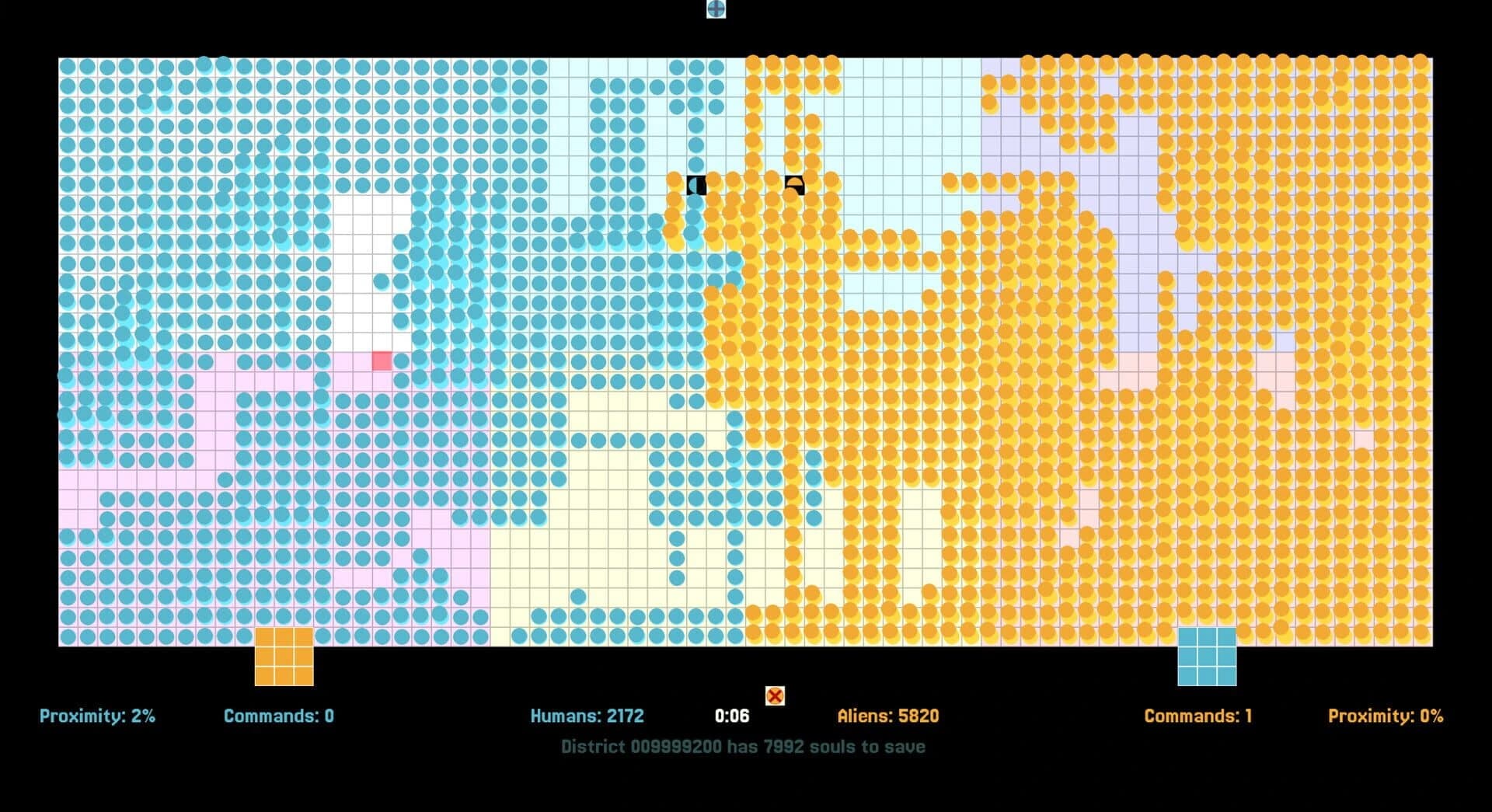 Tiny Pods Rescue: 2D Board Game Edition screenshot 2