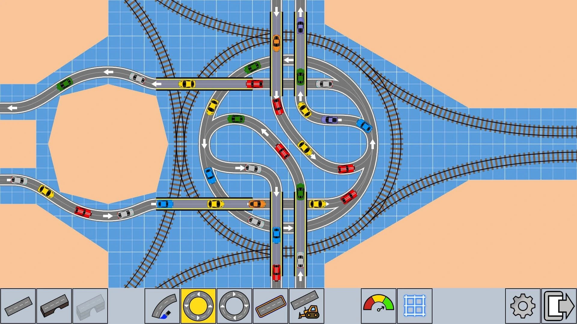 Tiny Road Interchanges screenshot 3