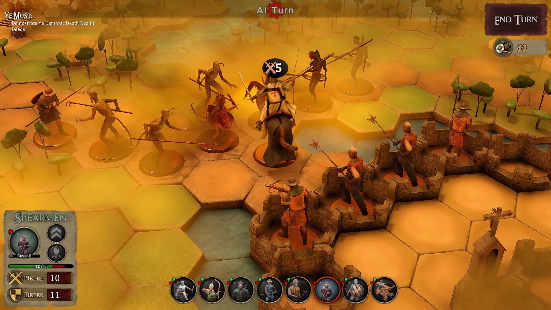 To Battle!: Hell's Crusade screenshot 2