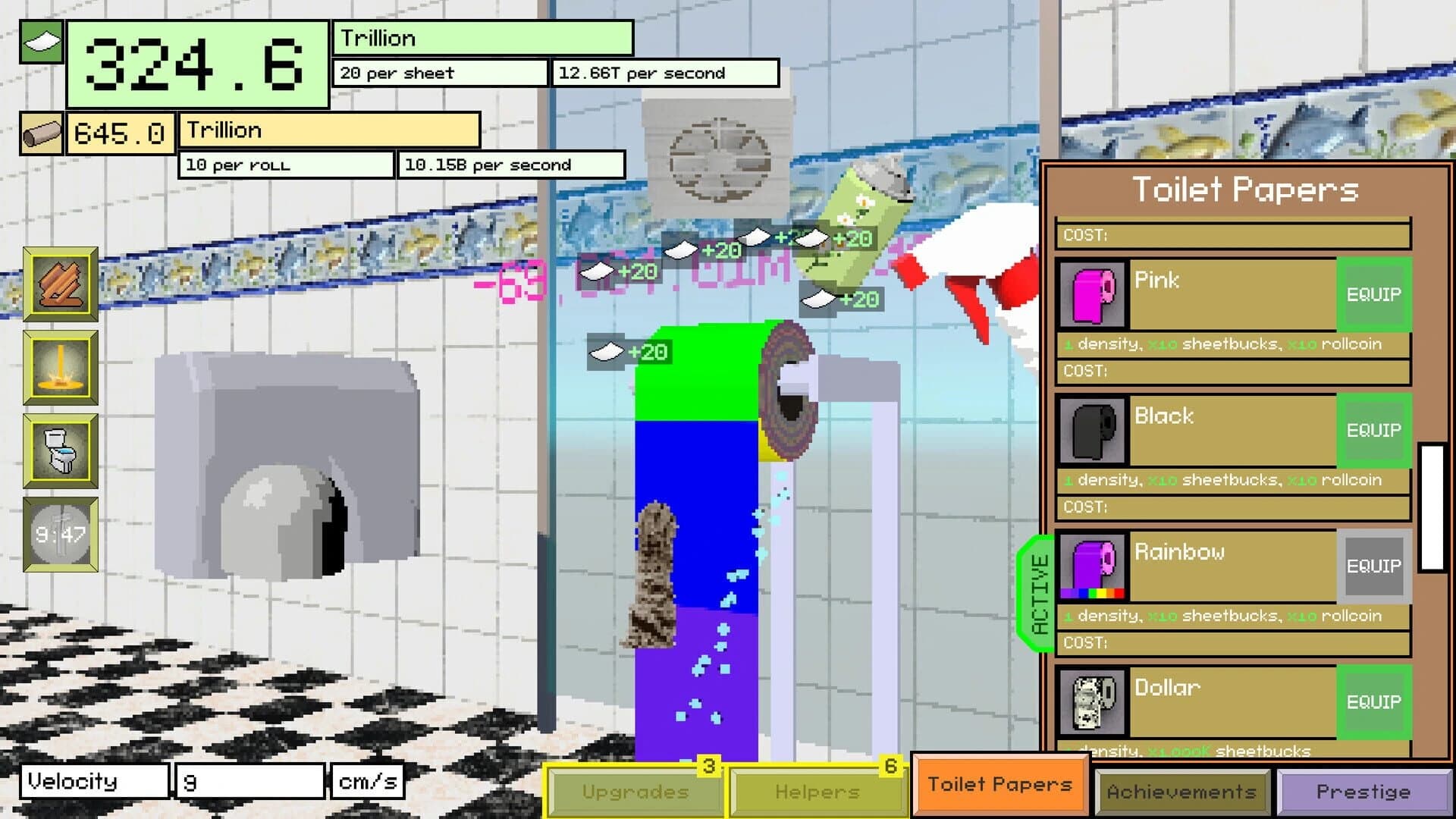 Toilet Paper Idle screenshot 1
