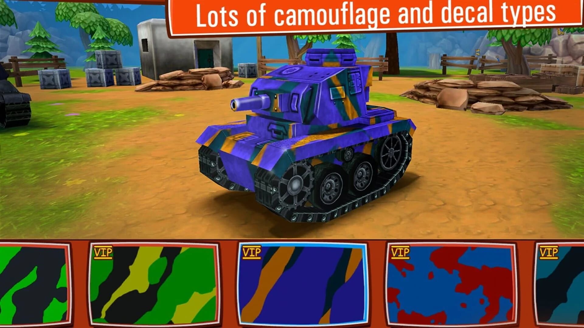 Toon Wars: Tank Battles screenshot 1