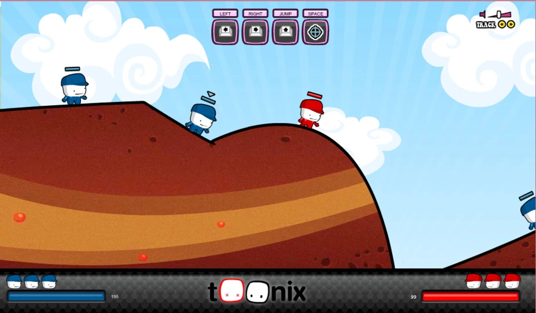 Toonix: Food Fight! screenshot 1