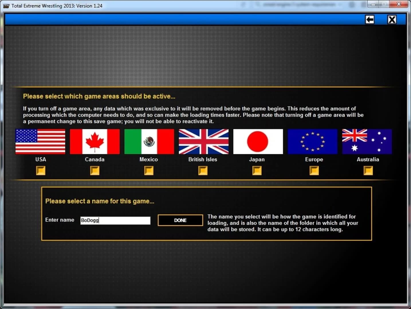 Total Extreme Wrestling 2013 screenshot 3