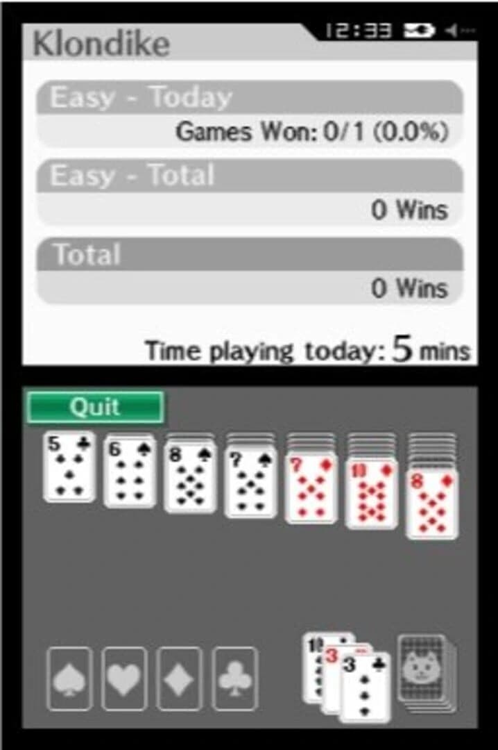 Touch Solitaire screenshot 2