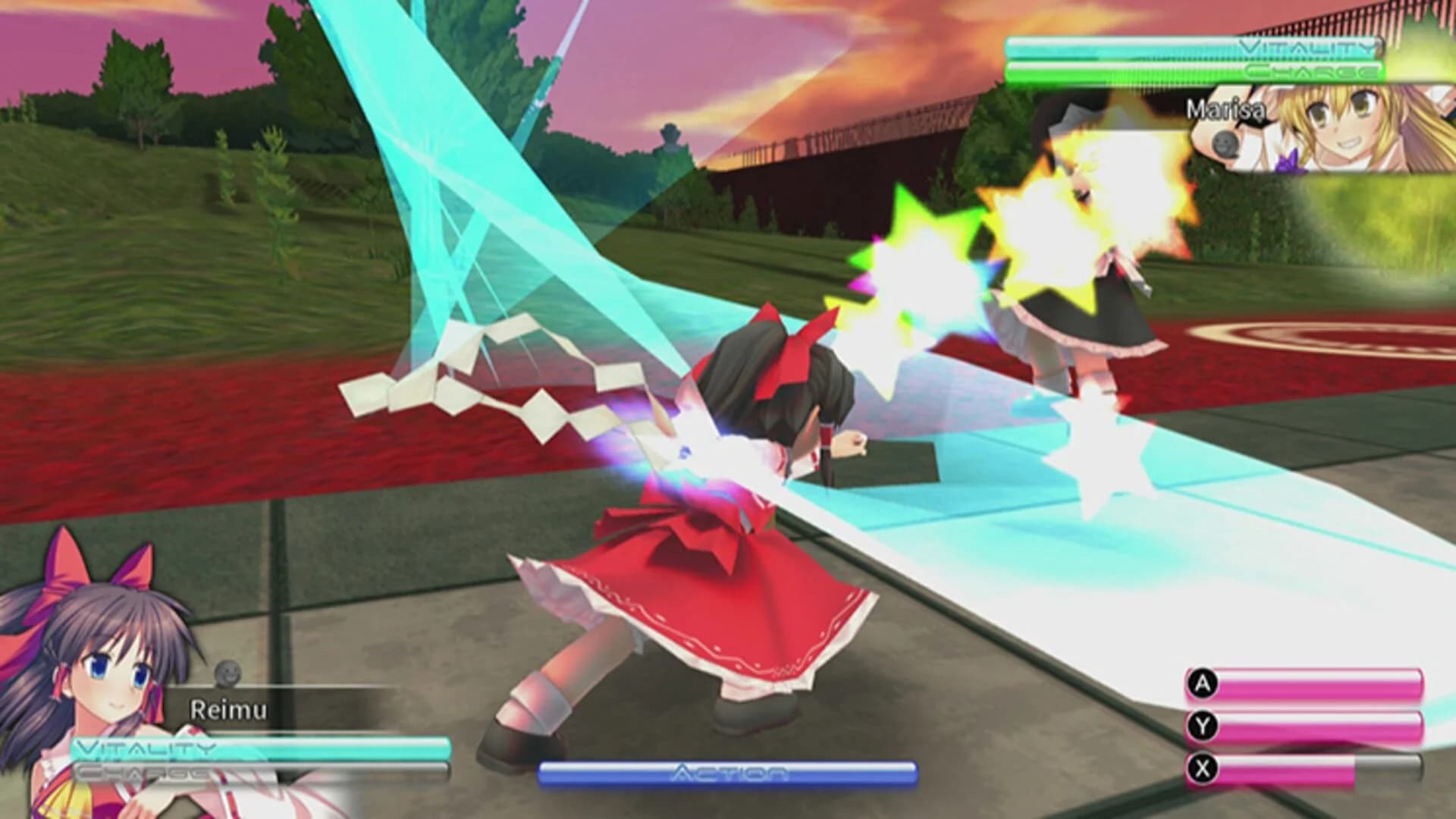 Touhou Kobuto V: Burst Battle screenshot 1