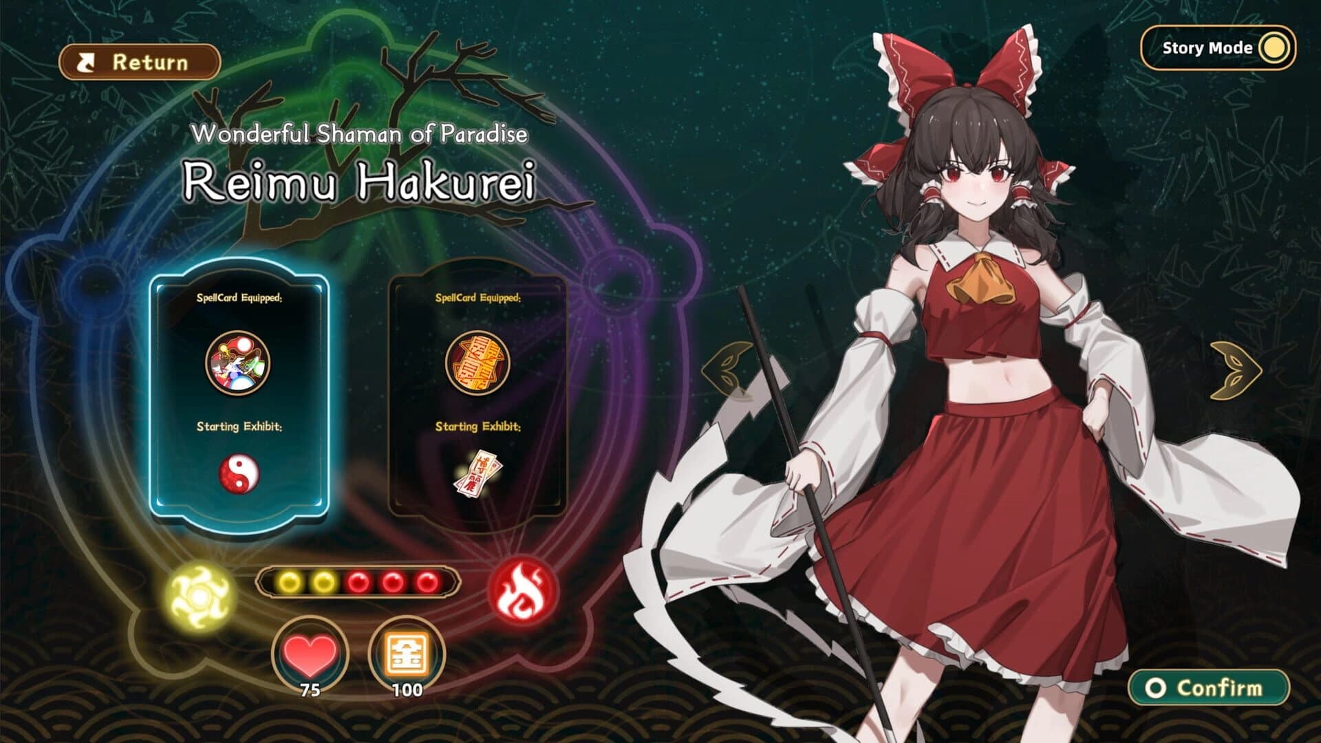 Touhou: Lost Branch of Legend screenshot 2