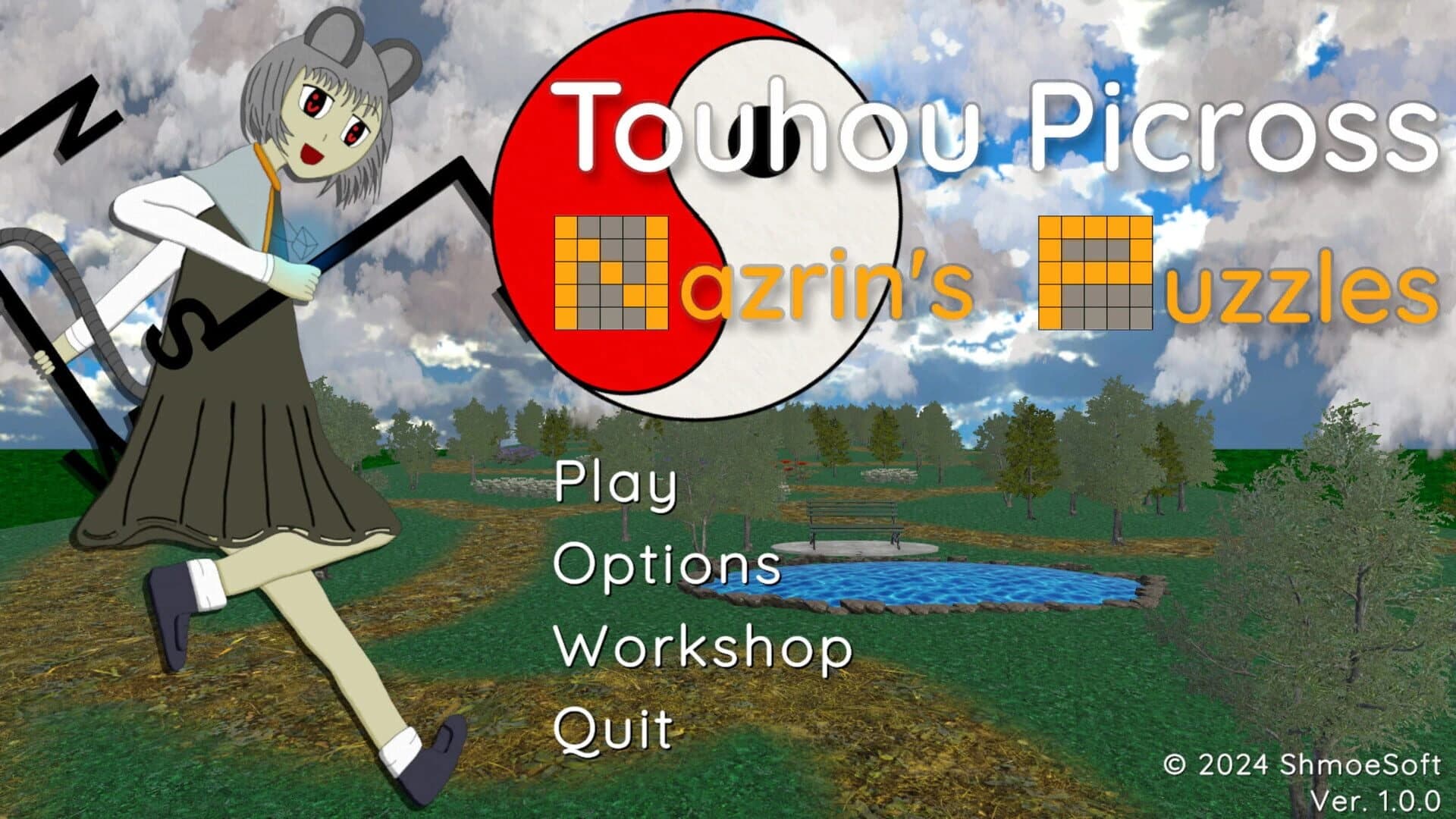 Touhou Picross: Nazrin's Puzzles screenshot 1