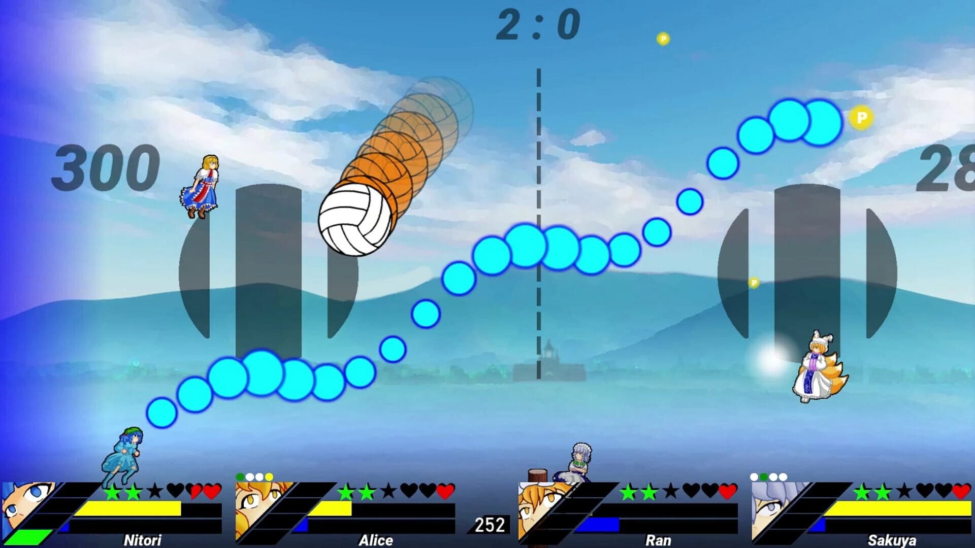 Touhou Volleyball Danmaku screenshot 5