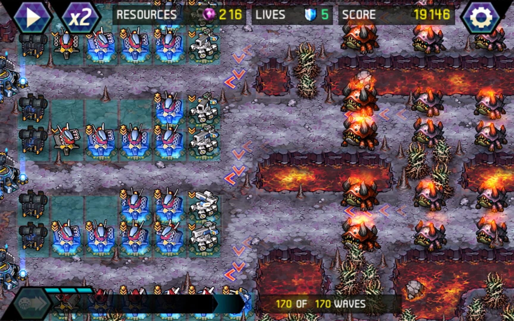 Tower Defense: Infinite War screenshot 2