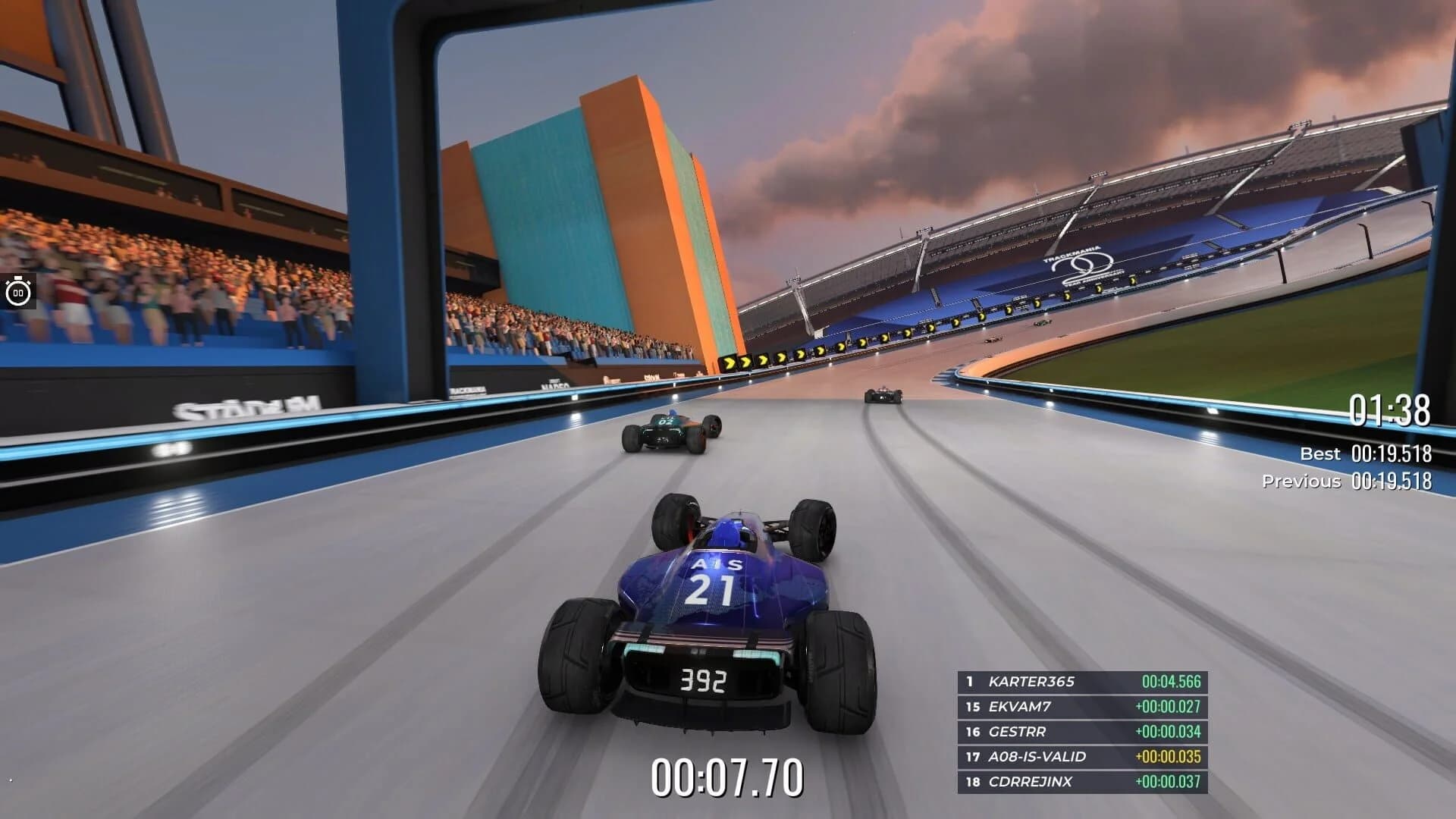 Trackmania screenshot 1