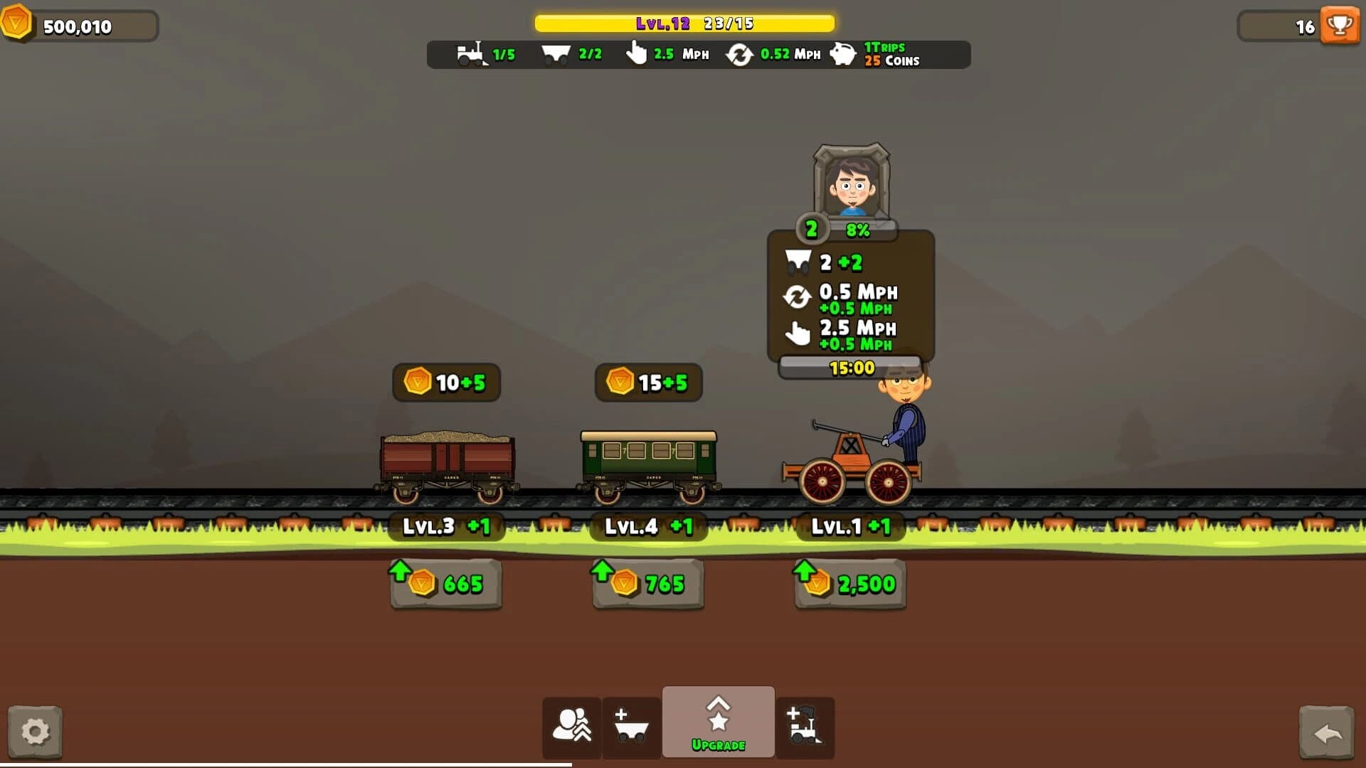 TrainClicker Idle Evolution screenshot 4