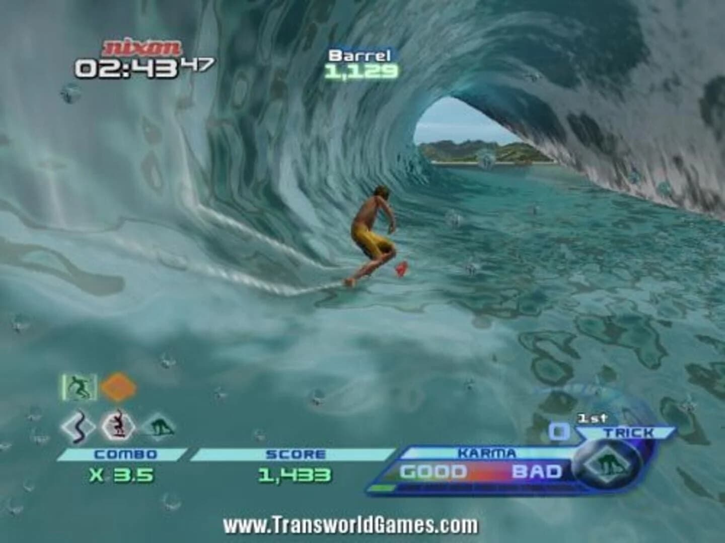 TransWorld Surf screenshot 1